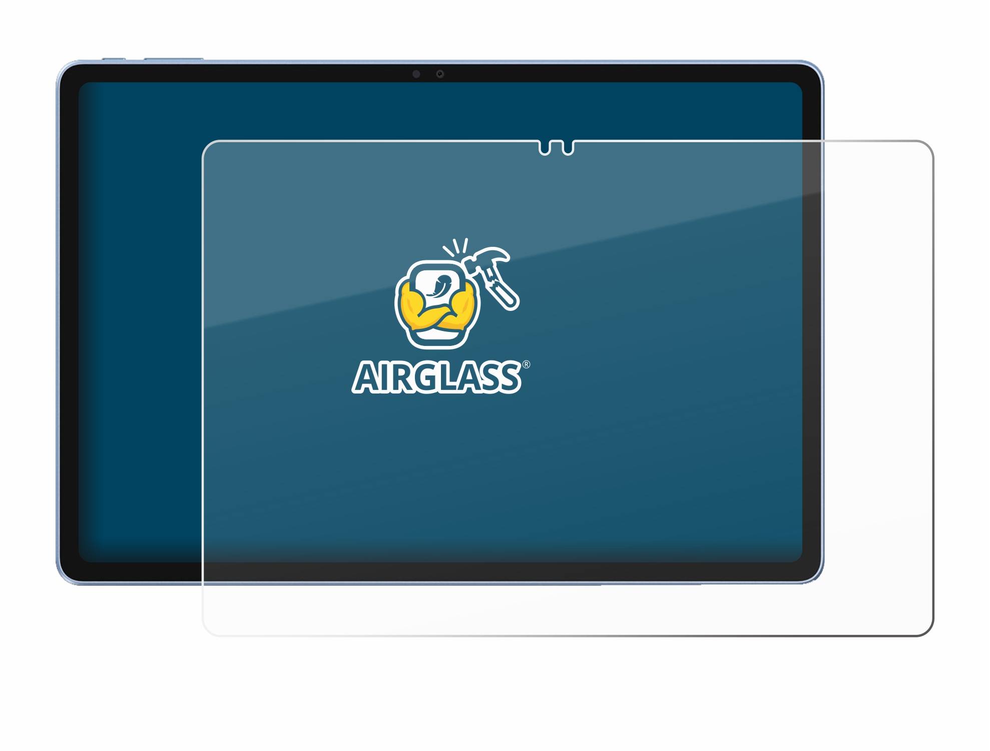 BROTECT AirGlass Glas Panzer-Folie für Alldocube iPlay 60 Pro 11 - Schutzglas