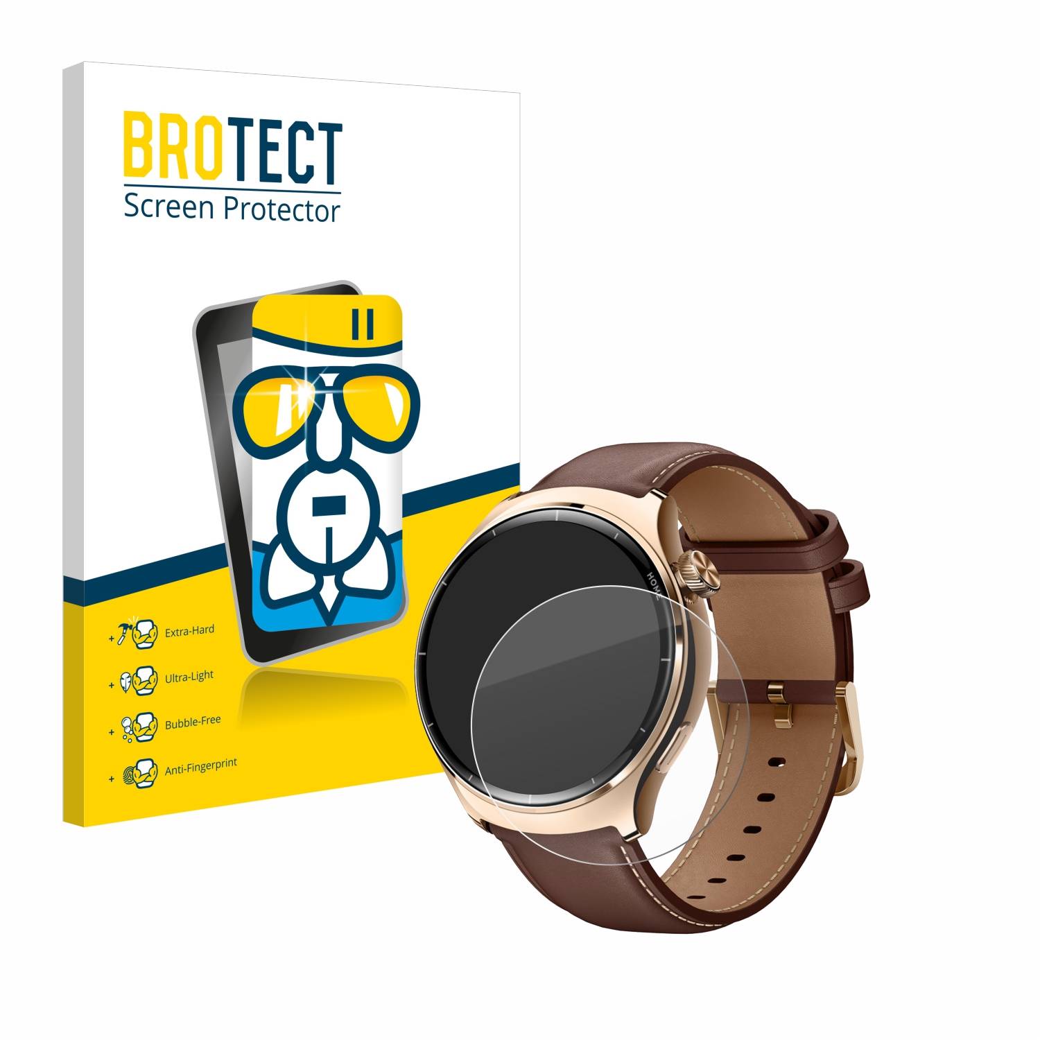 BROTECT AirGlass Glas Panzer-Folie für Xiaomi Mibro Lite 3 Pro - Schutzglas