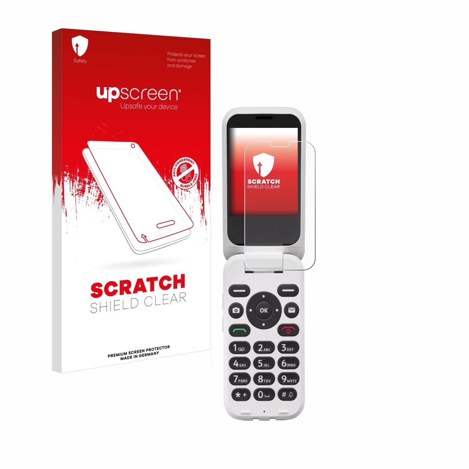 upscreen Scratch Shield Schutzfolie für Doro 6820