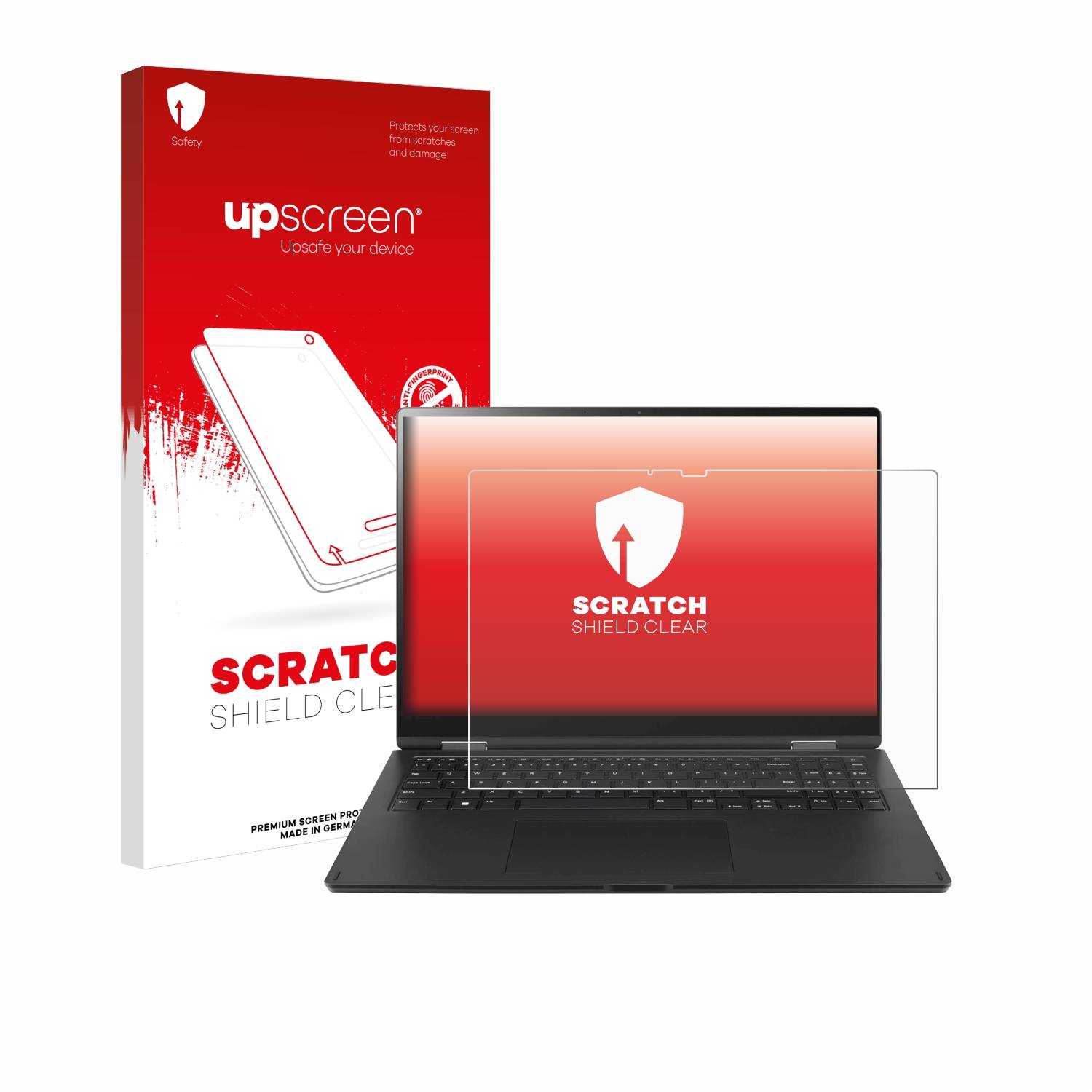 upscreen Scratch Shield Schutzfolie für LG gram Pro 360 2-in-1