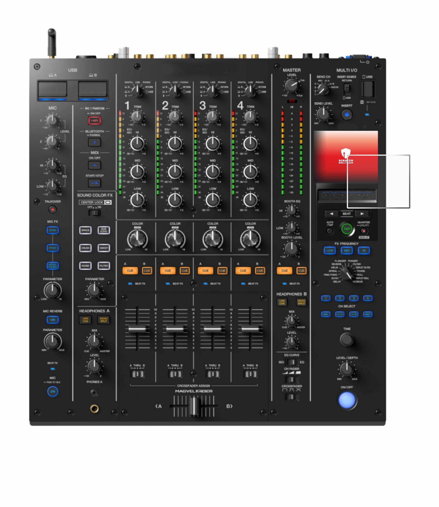 upscreen Scratch Shield Schutzfolie für Pioneer DJM A9