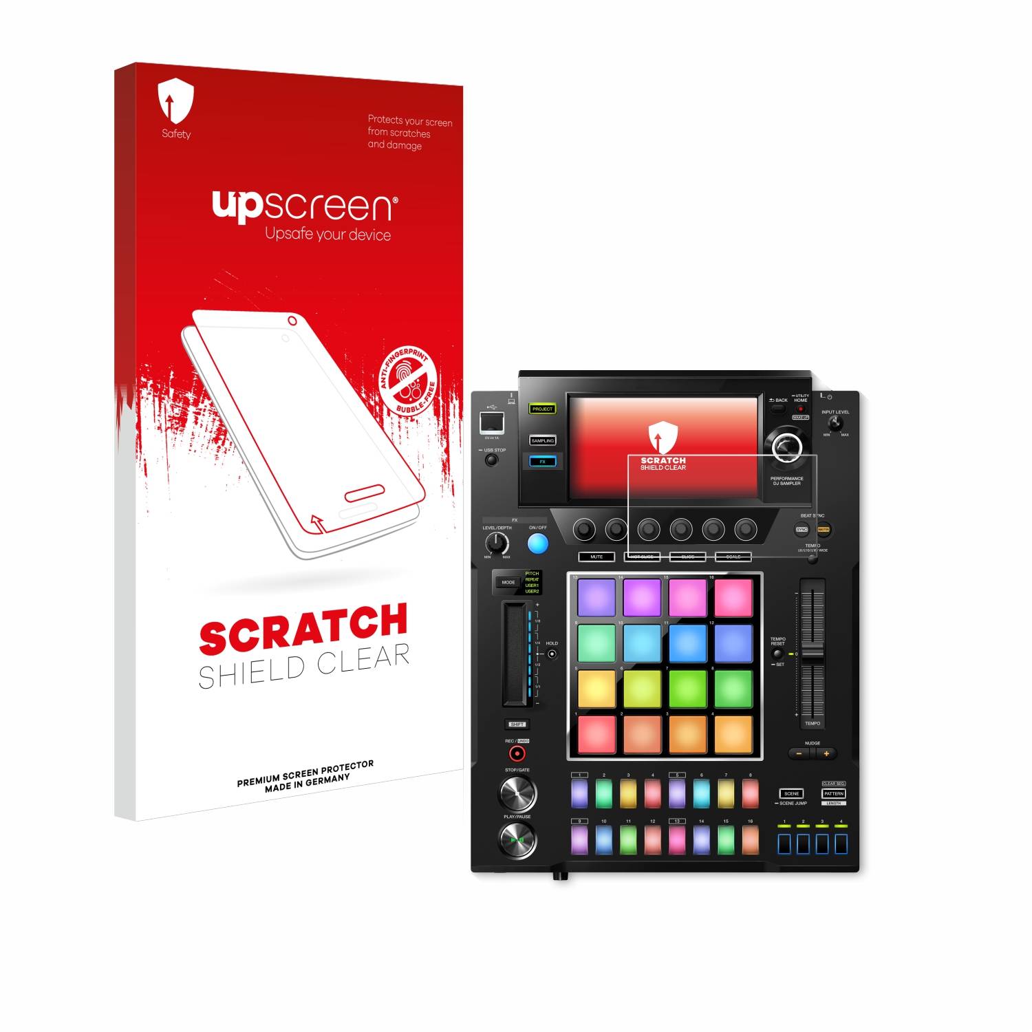 upscreen Scratch Shield Schutzfolie für Pioneer DJS -1000