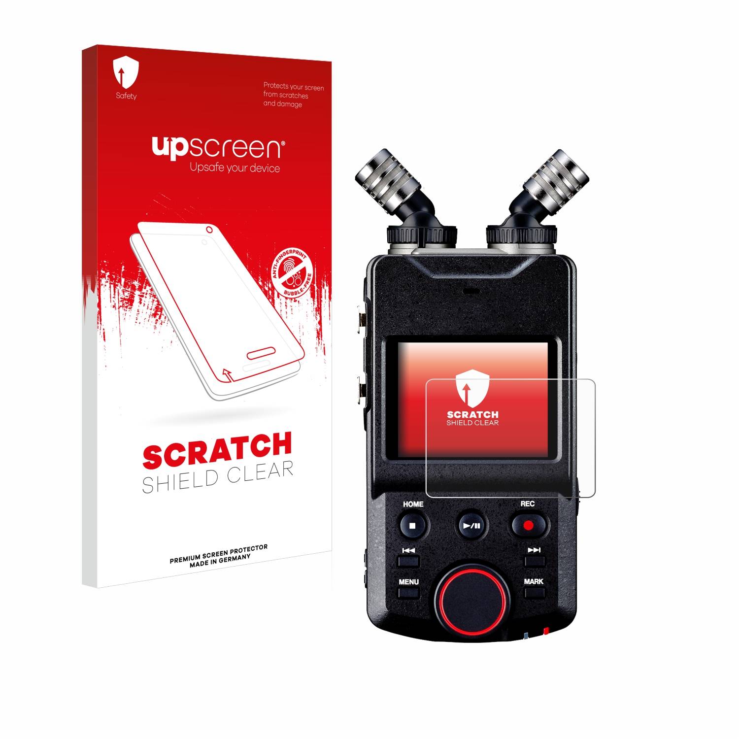 upscreen Scratch Shield Schutzfolie für Tascam Portacapture X6