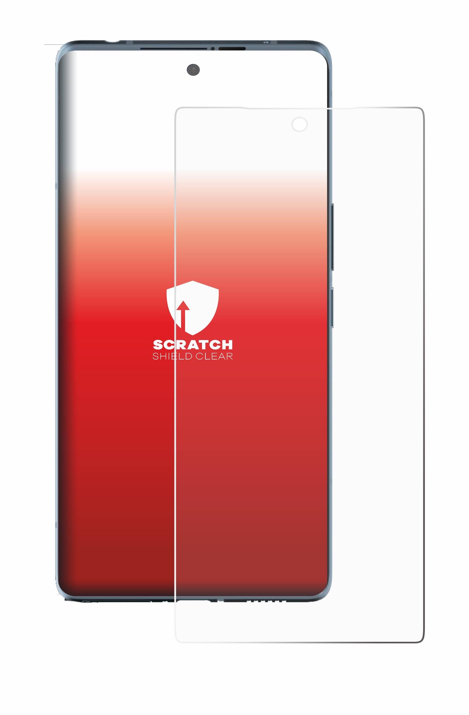 upscreen Scratch Shield Schutzfolie für HTC U24 Pro