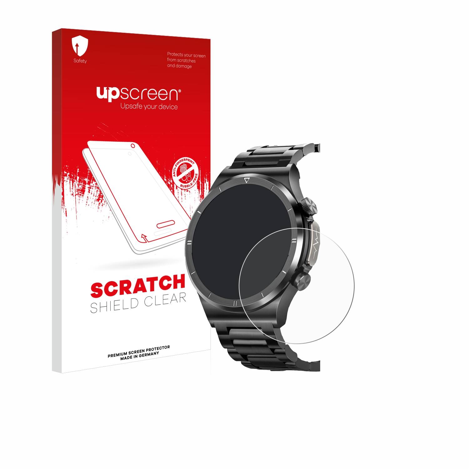 upscreen Scratch Shield Schutzfolie für Powerwill Smartwatch 1.39