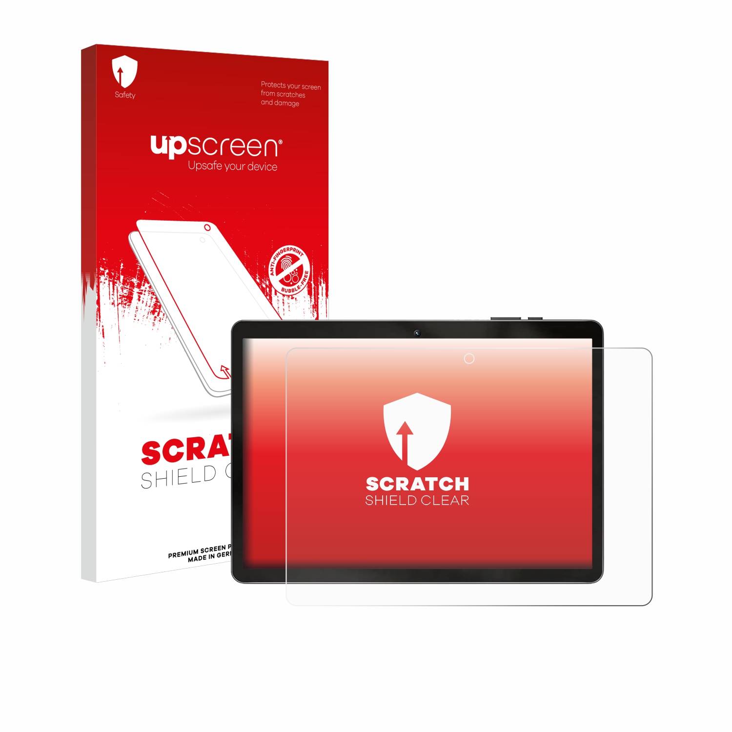 upscreen Scratch Shield Schutzfolie für SGIN E10P Pro 10.1