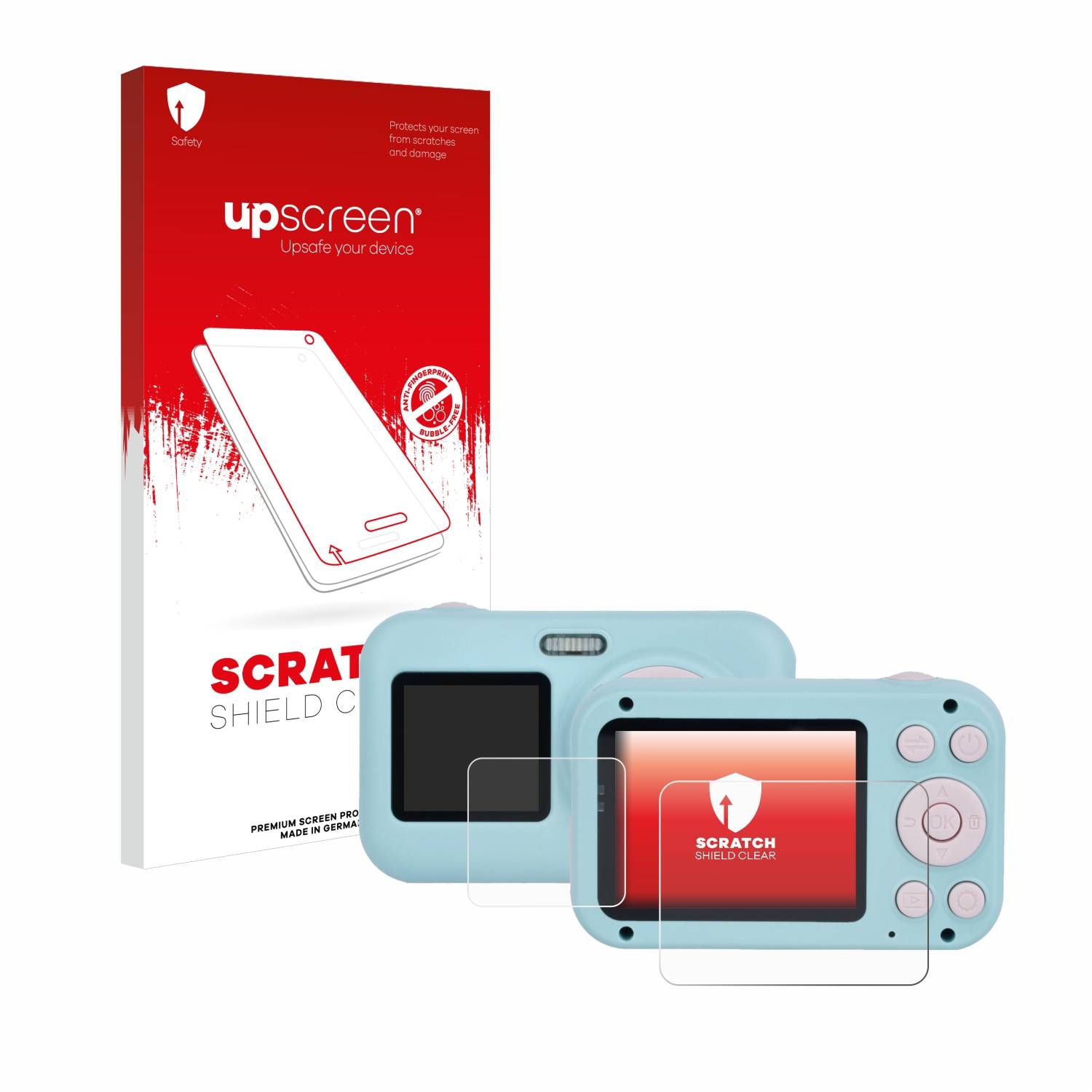 upscreen Scratch Shield Schutzfolie für Rollei Sportsline Fun