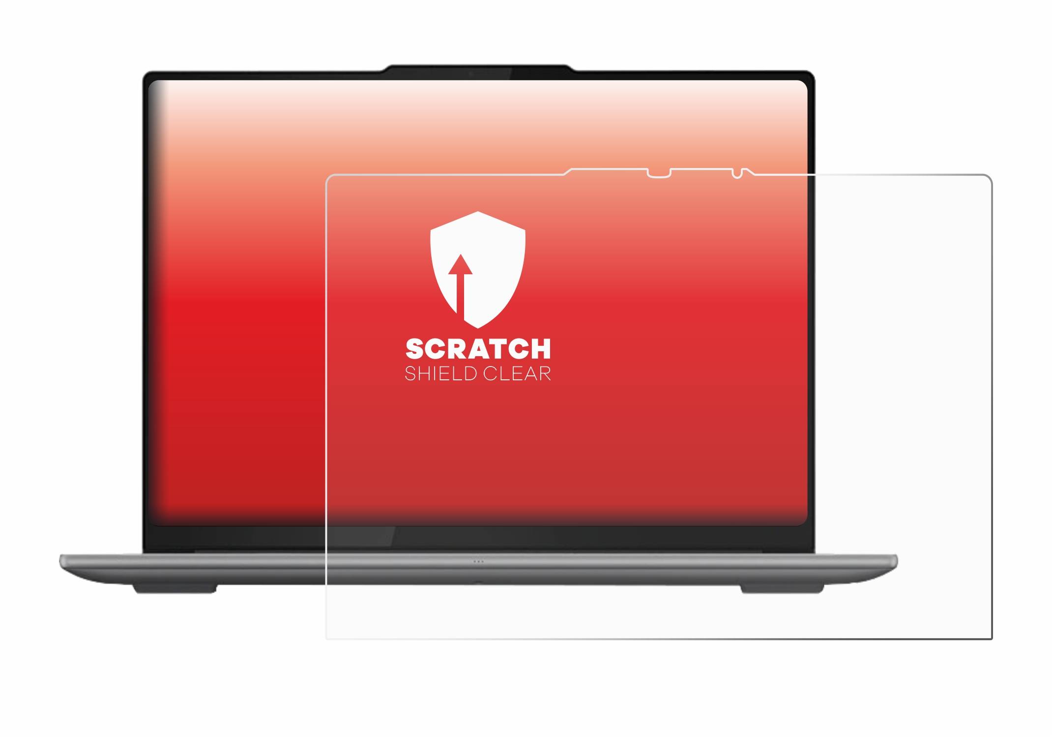 upscreen Scratch Shield Schutzfolie für Lenovo Yoga Pro 9i Gen 9 16 Touch