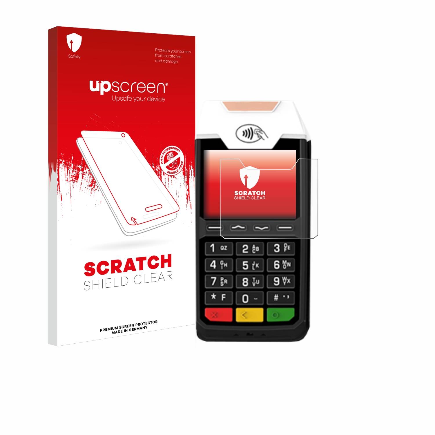 upscreen Scratch Shield Schutzfolie für ingenico Tetra Lane/3600