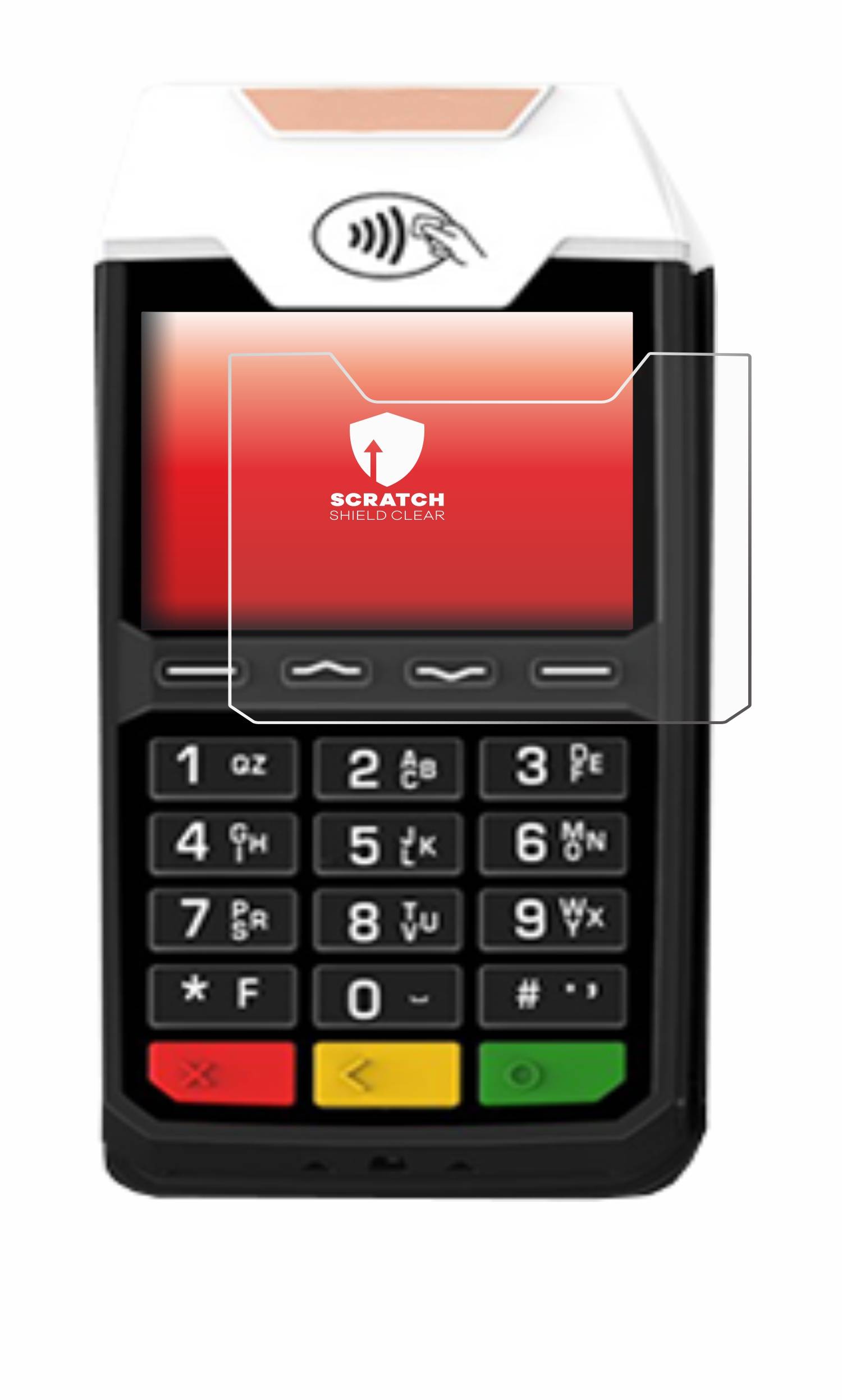upscreen Scratch Shield Schutzfolie für ingenico Tetra Lane/3600