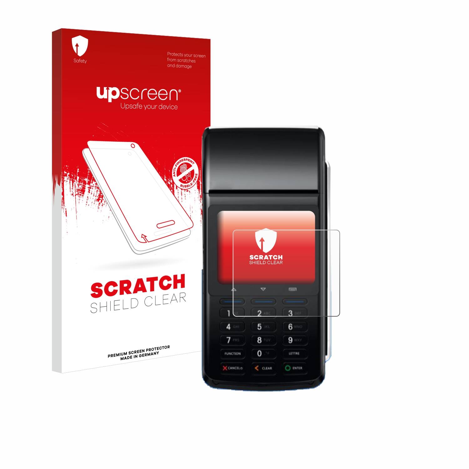 upscreen Scratch Shield Schutzfolie für Pax S920