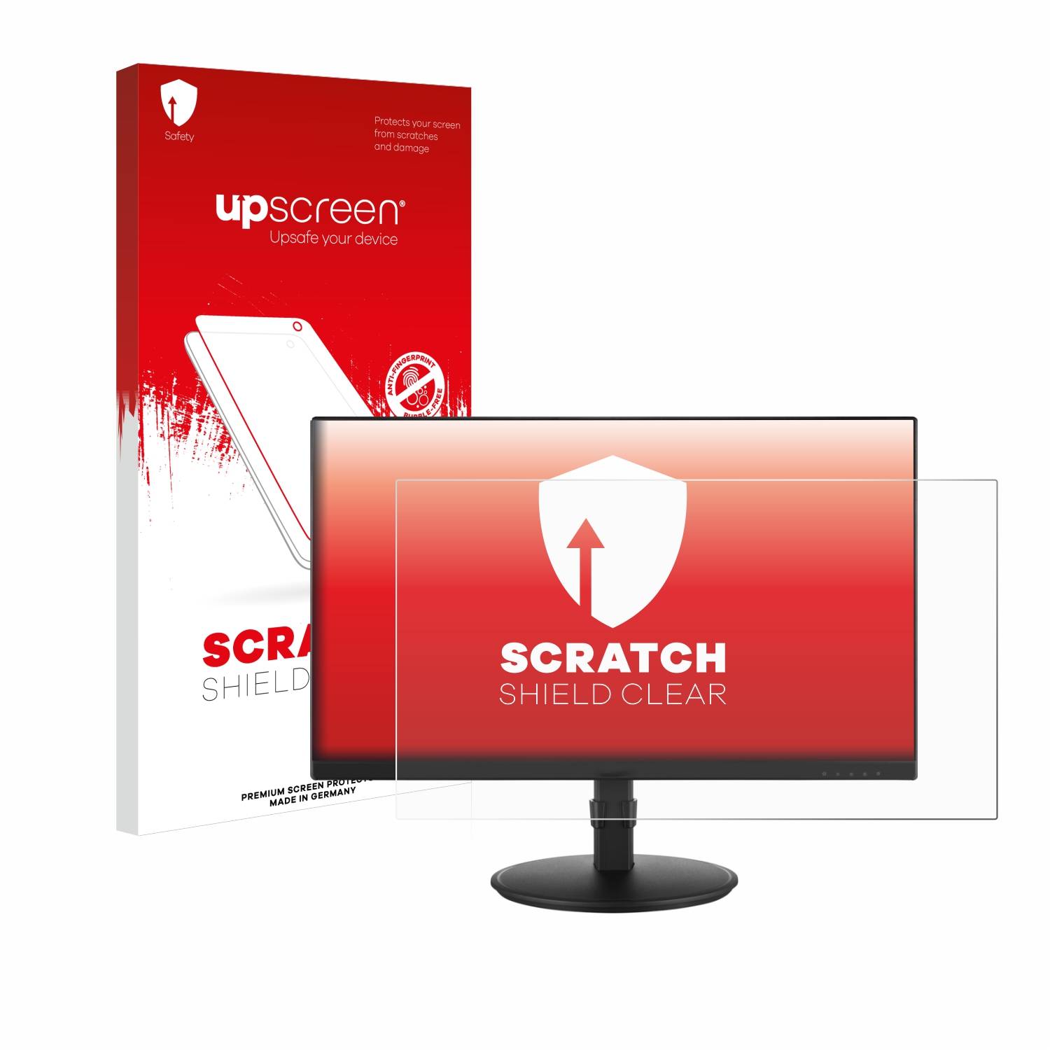 upscreen Scratch Shield Schutzfolie für ViewSonic VG2408A