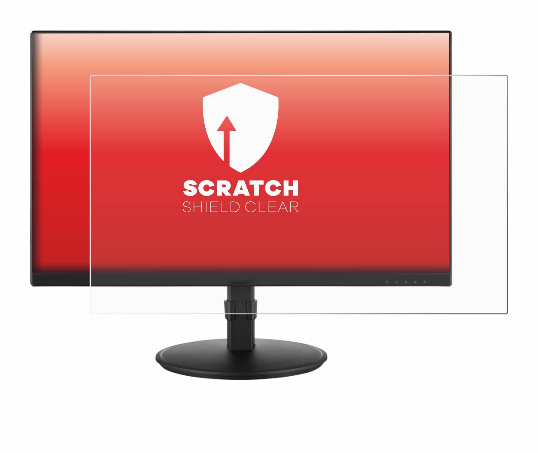 upscreen Scratch Shield Schutzfolie für ViewSonic VG2408A