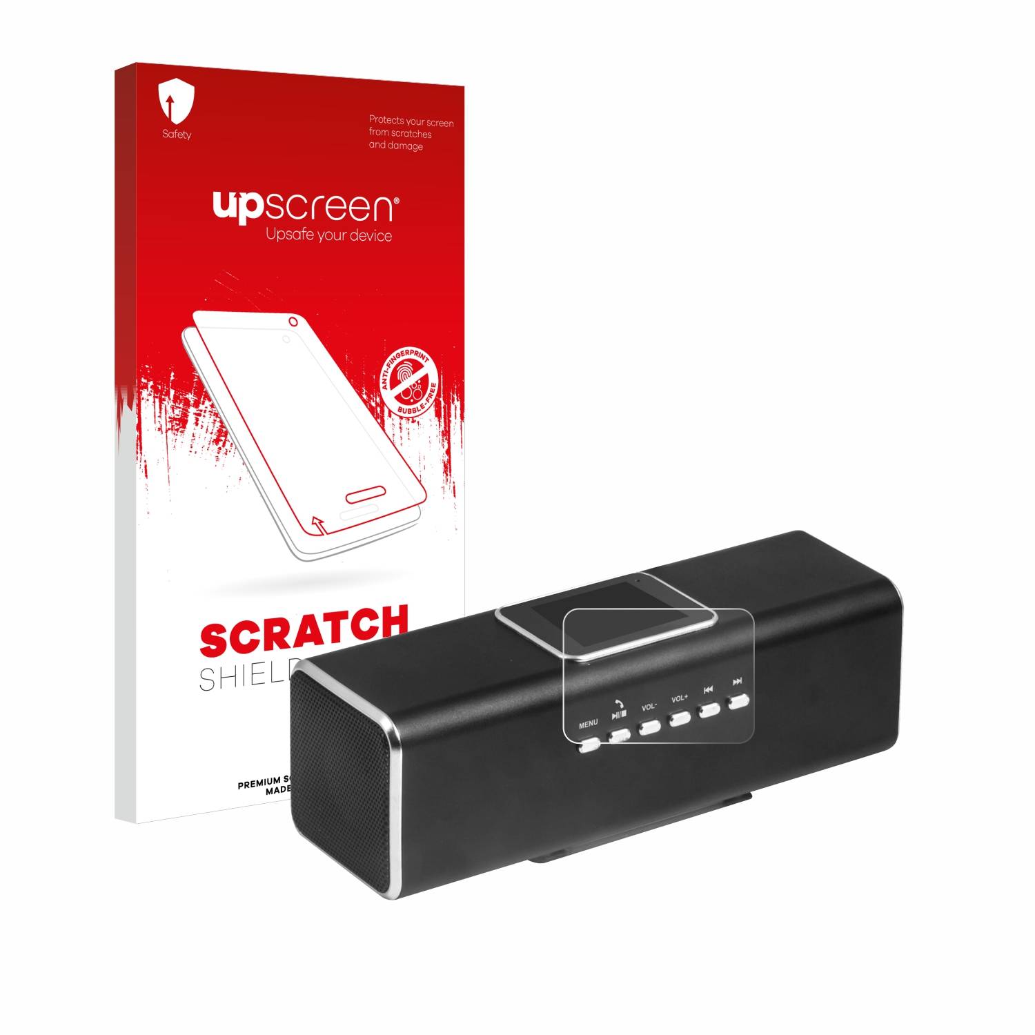upscreen Scratch Shield Schutzfolie für Technaxx MusicMan MA
