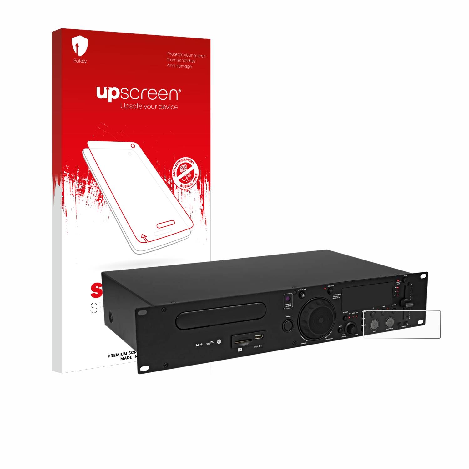 upscreen Scratch Shield Schutzfolie für Omnitronic XDP-1502