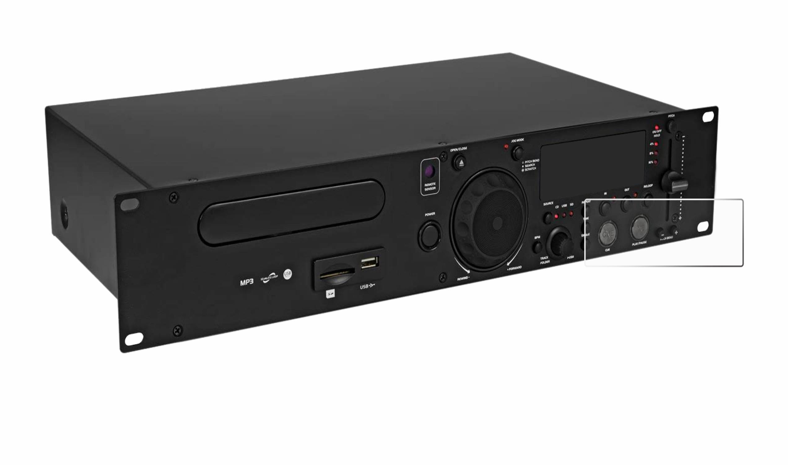 upscreen Scratch Shield Schutzfolie für Omnitronic XDP-1502