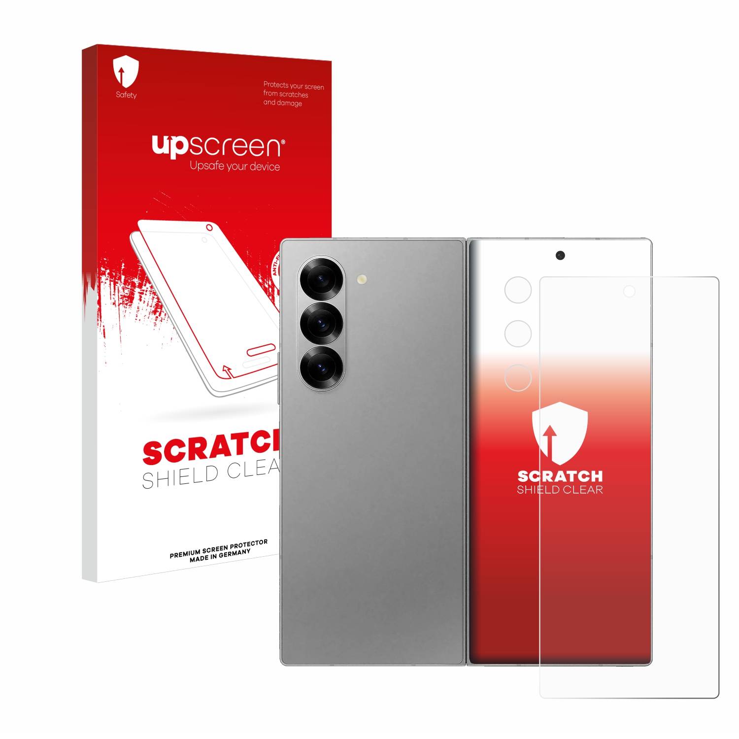upscreen Scratch Shield Schutzfolie für Samsung Galaxy Z Fold 6 5G (Display+Kamera)