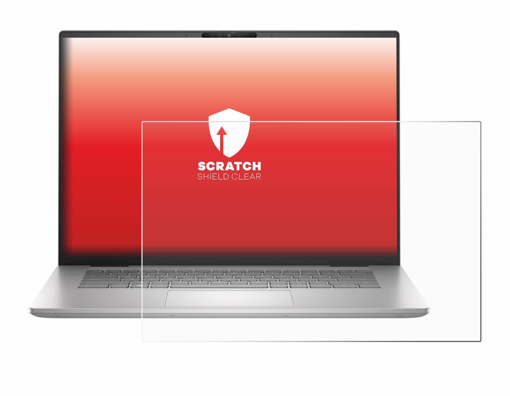 upscreen Scratch Shield Schutzfolie für Dell Inspiron 16 7630 Laptop
