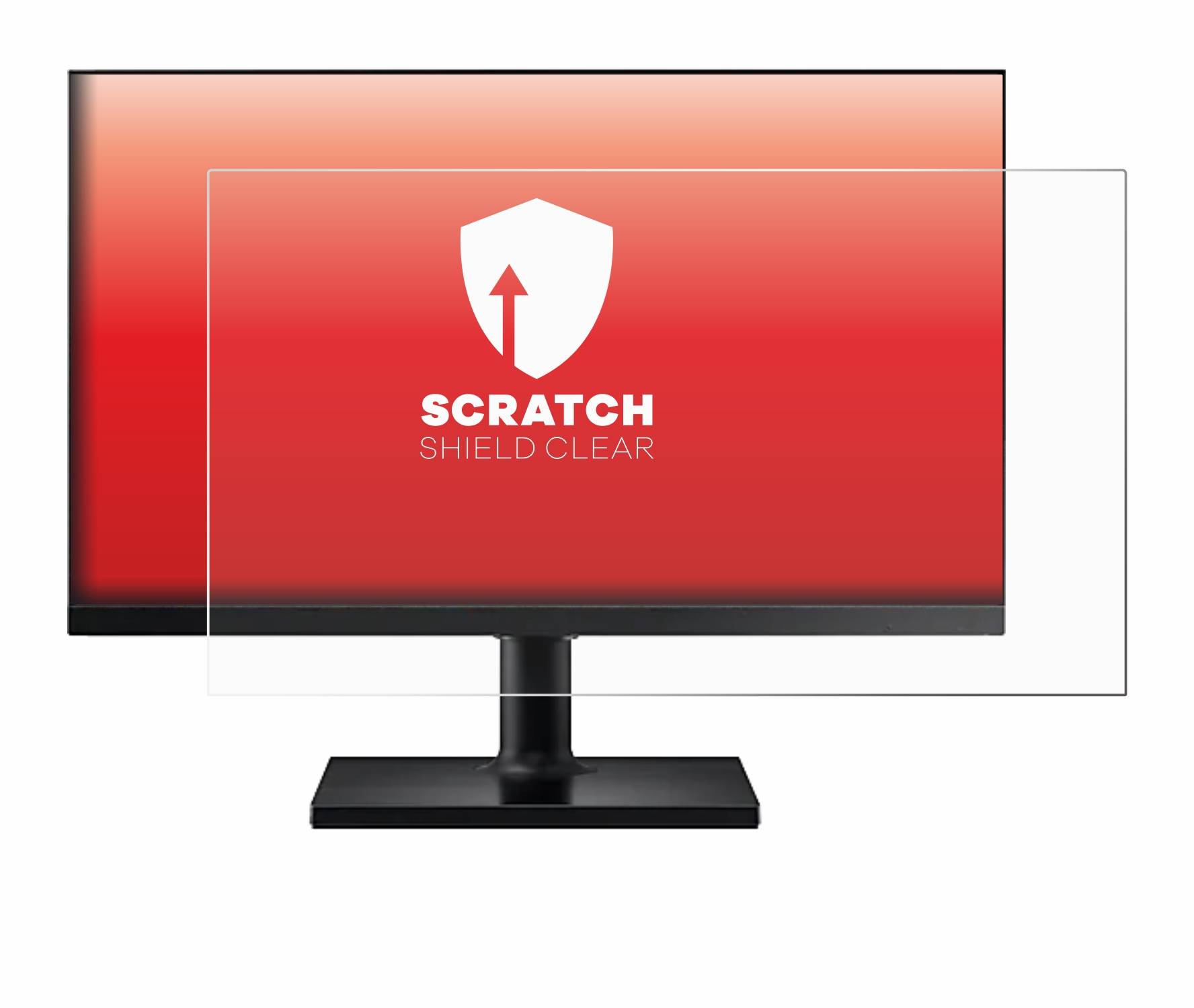 upscreen Scratch Shield Schutzfolie für Samsung F24T452
