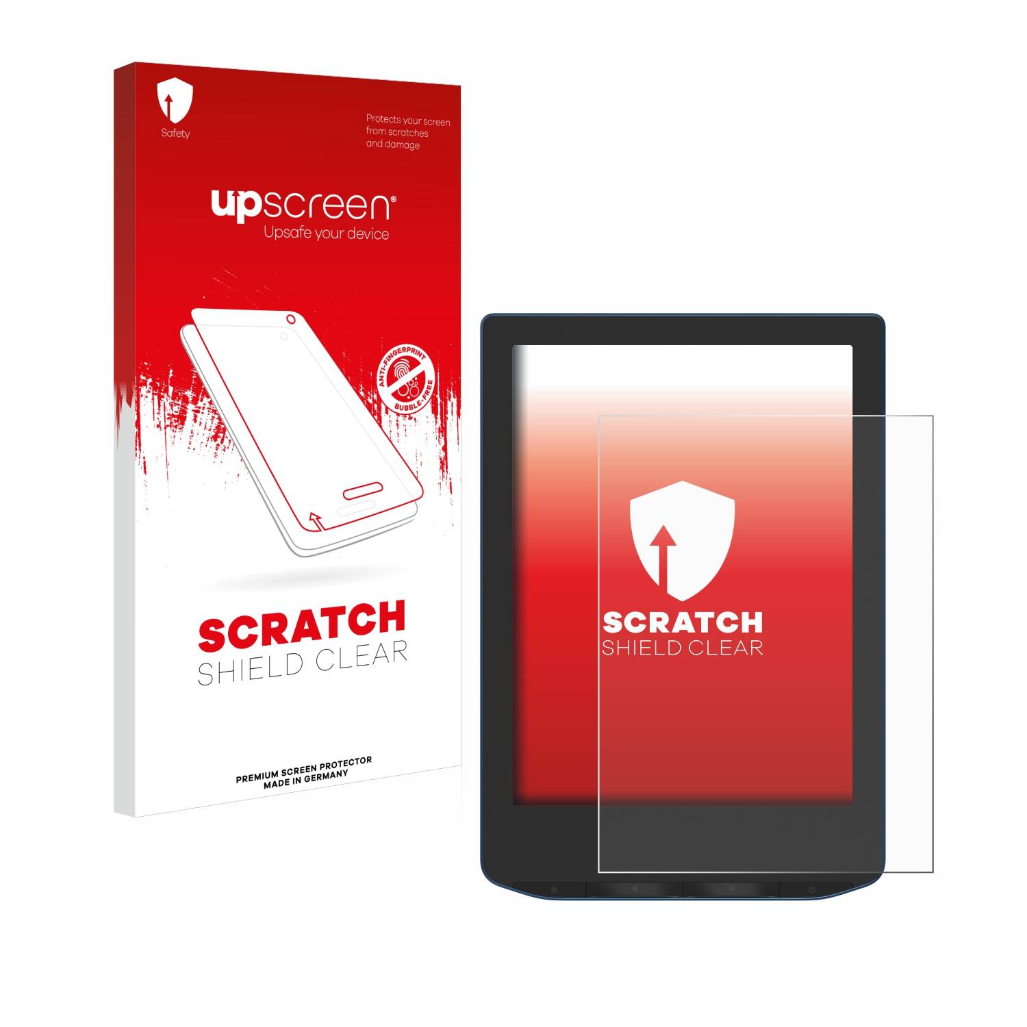 upscreen Scratch Shield Schutzfolie für PocketBook Verse Pro Color