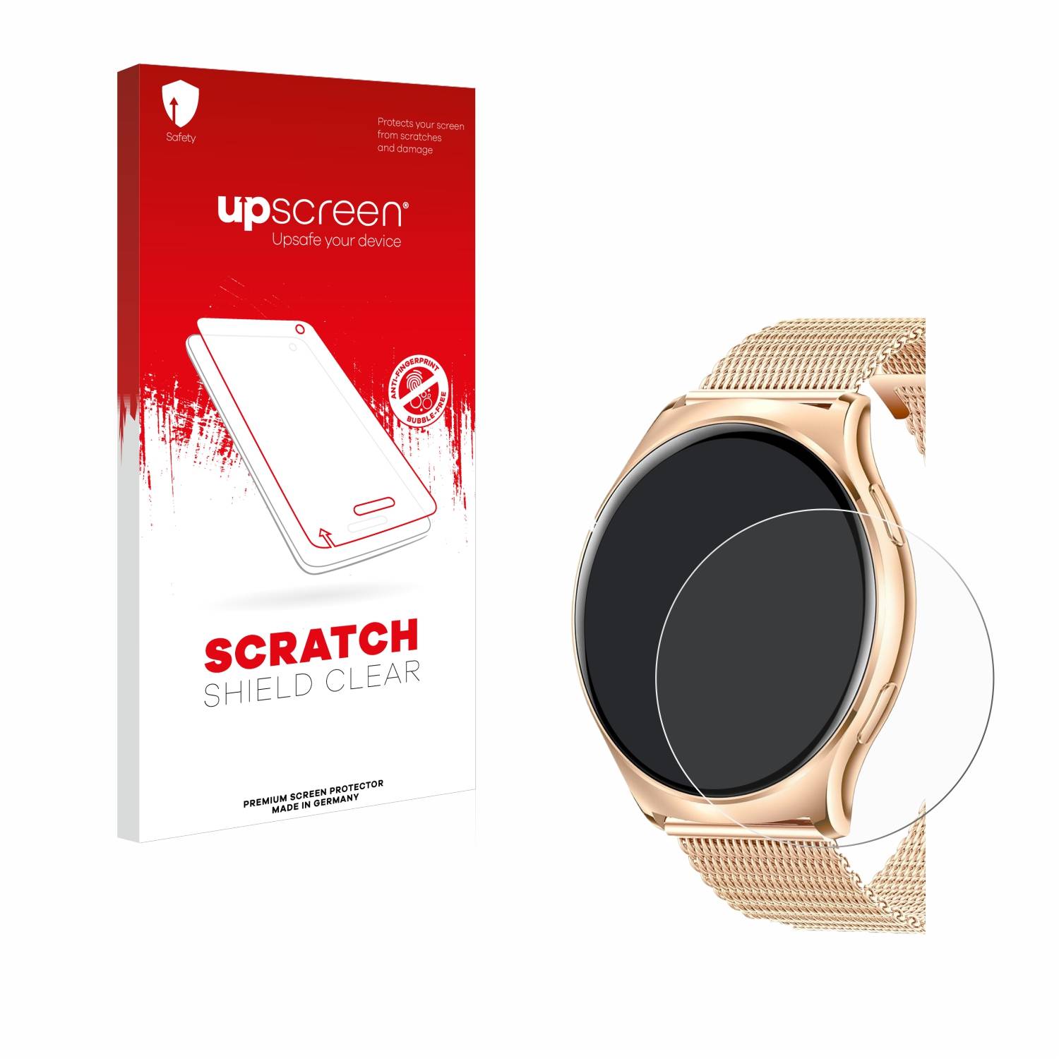 upscreen Scratch Shield Schutzfolie für Iaret Smartwatch 1.43