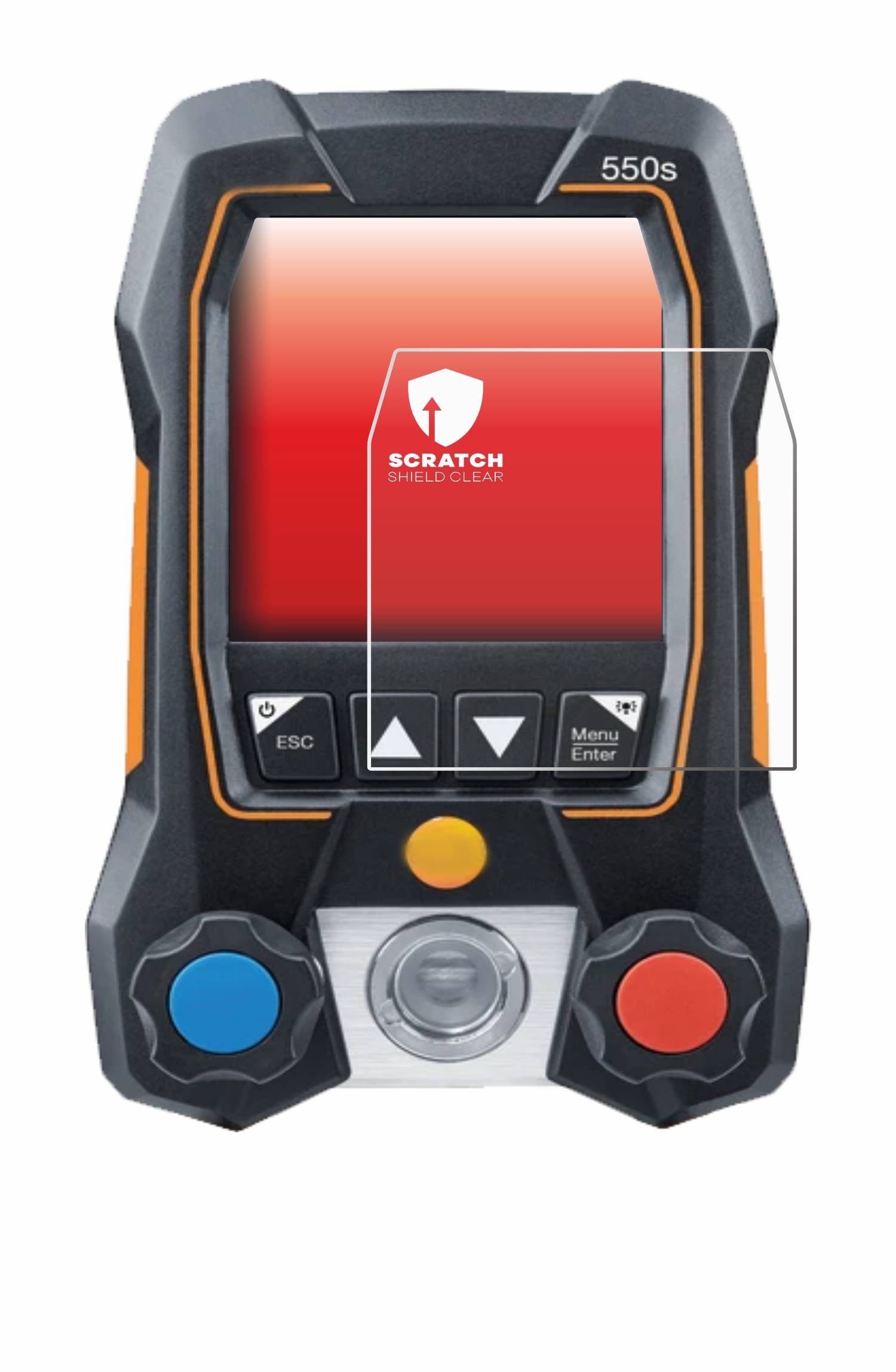 upscreen Scratch Shield Schutzfolie für Testo 550s