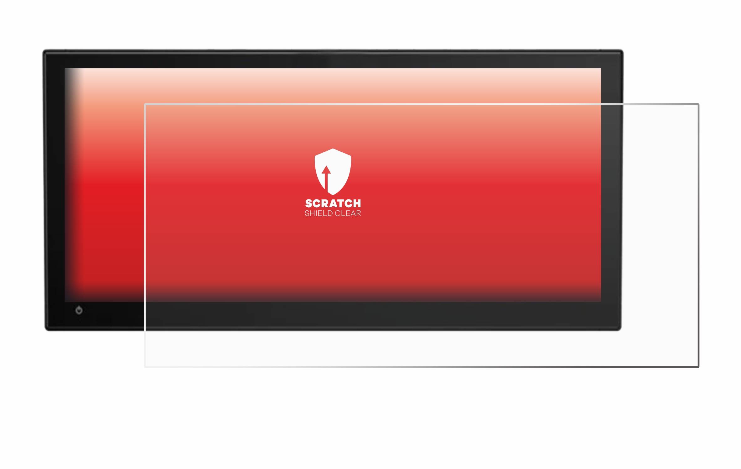 upscreen Scratch Shield Schutzfolie für Simrad NSX 3015UW