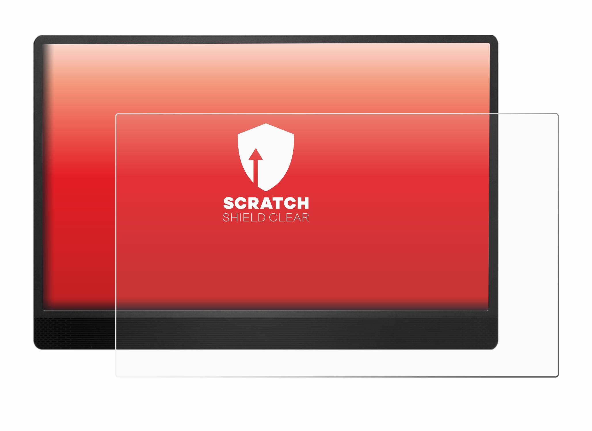 upscreen Scratch Shield Schutzfolie für MSI Pro MP161 E2