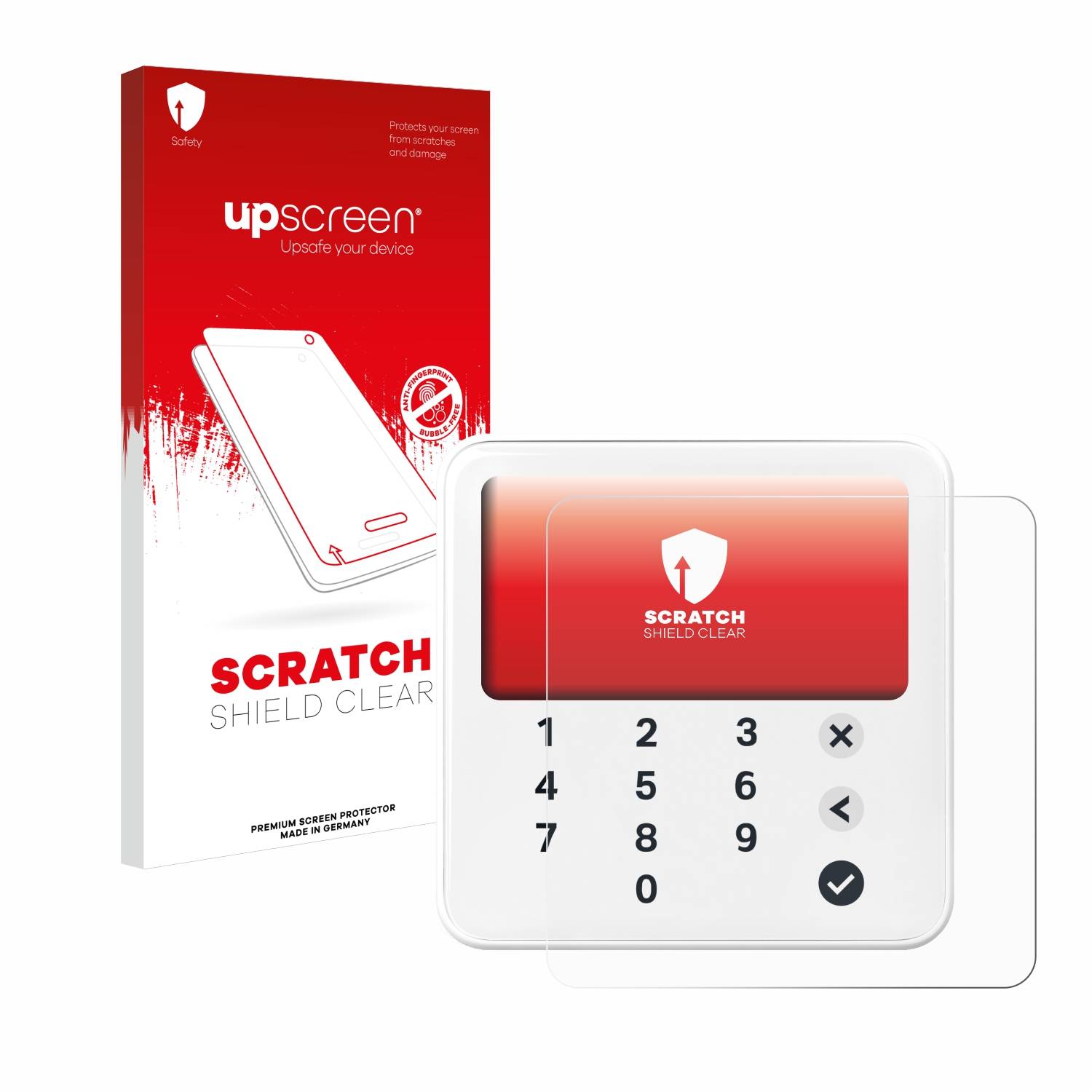 upscreen Scratch Shield Schutzfolie für SumUp Solo Lite
