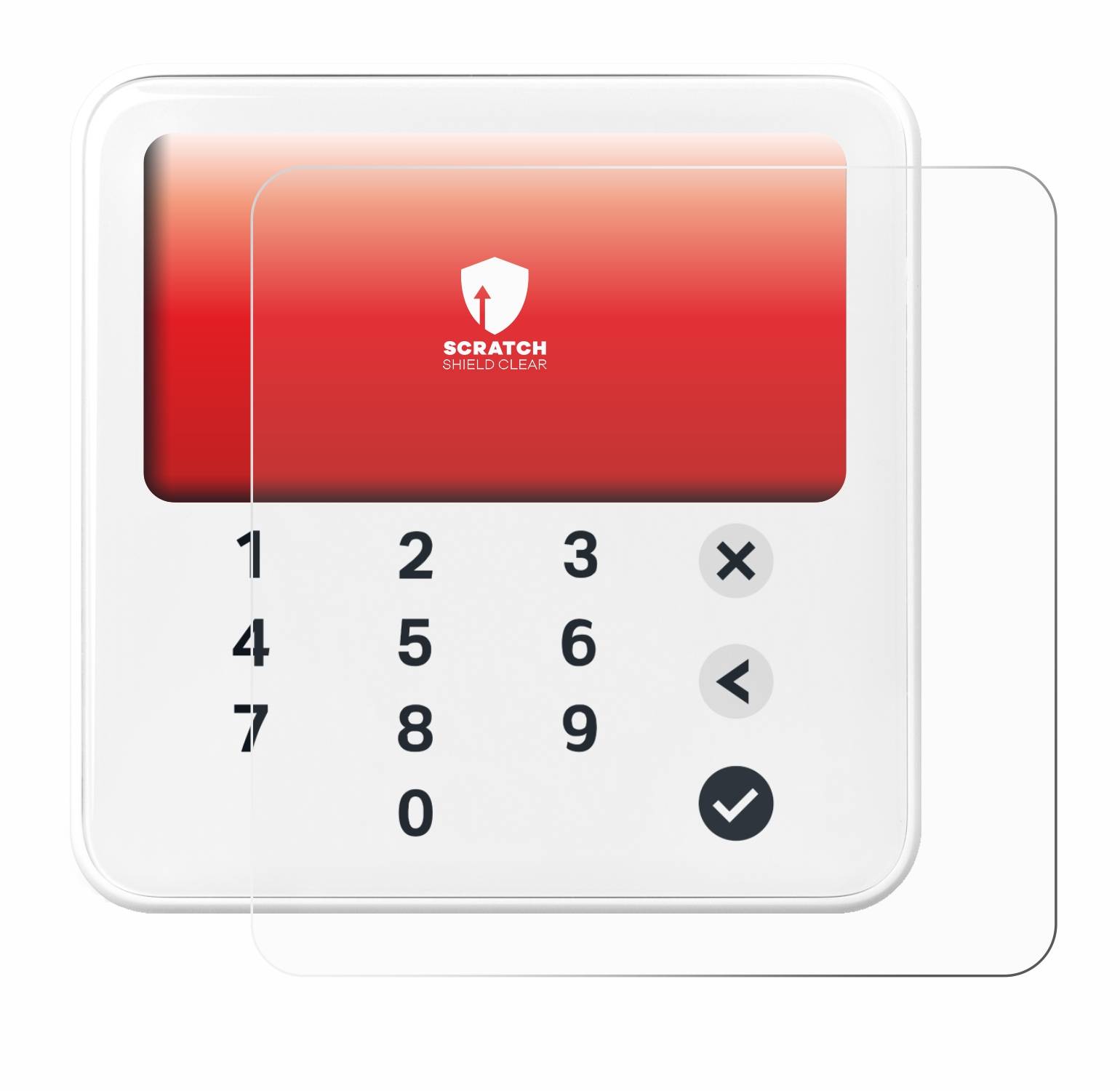 upscreen Scratch Shield Schutzfolie für SumUp Solo Lite