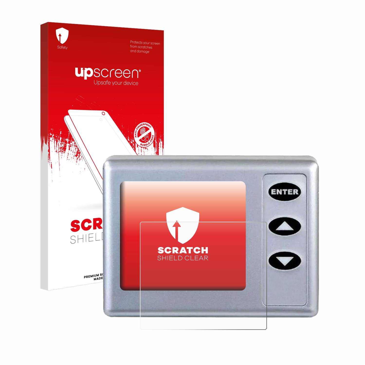 upscreen Scratch Shield Schutzfolie für Nasa Marine Instruments Cruiser Wind V2 Speed & Direction (Apparent)