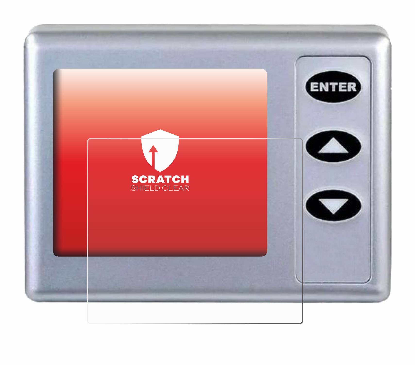 upscreen Scratch Shield Schutzfolie für Nasa Marine Instruments Cruiser Wind V2 Speed & Direction (Apparent)