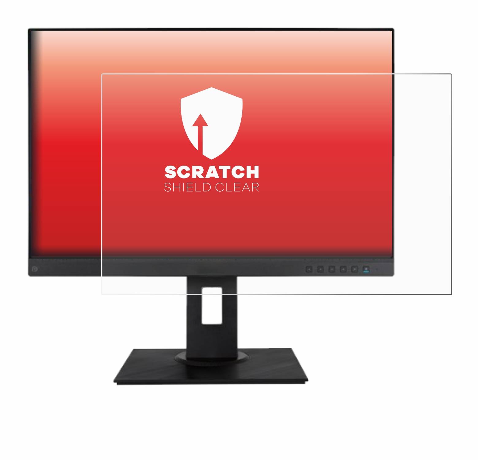 upscreen Scratch Shield Schutzfolie für Asus BE24WQLB