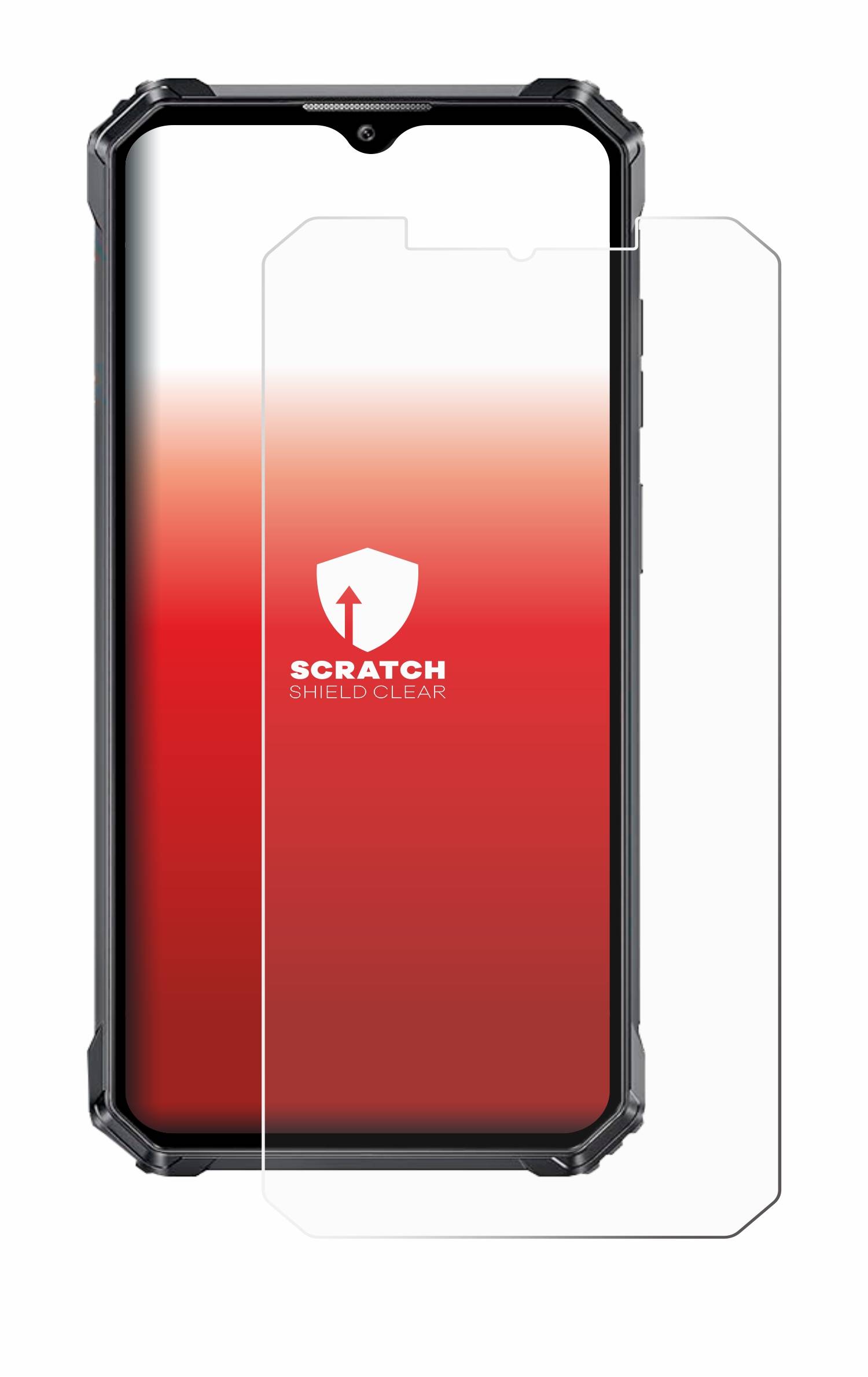 upscreen Scratch Shield Schutzfolie für Oukitel WP28 S
