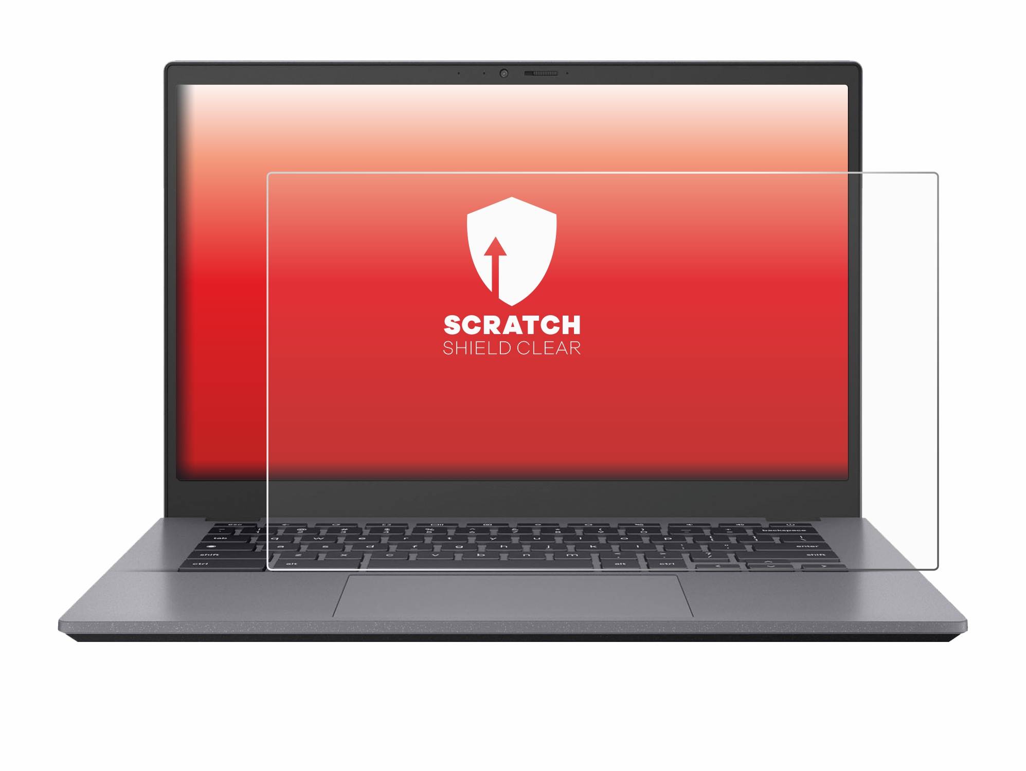 upscreen Scratch Shield Schutzfolie für ASUS Chromebook Plus CM3401FFA