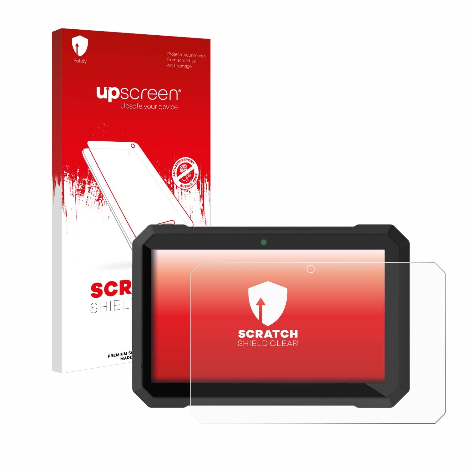 upscreen Scratch Shield Schutzfolie für Sunweyer Motorrad Carplay 7