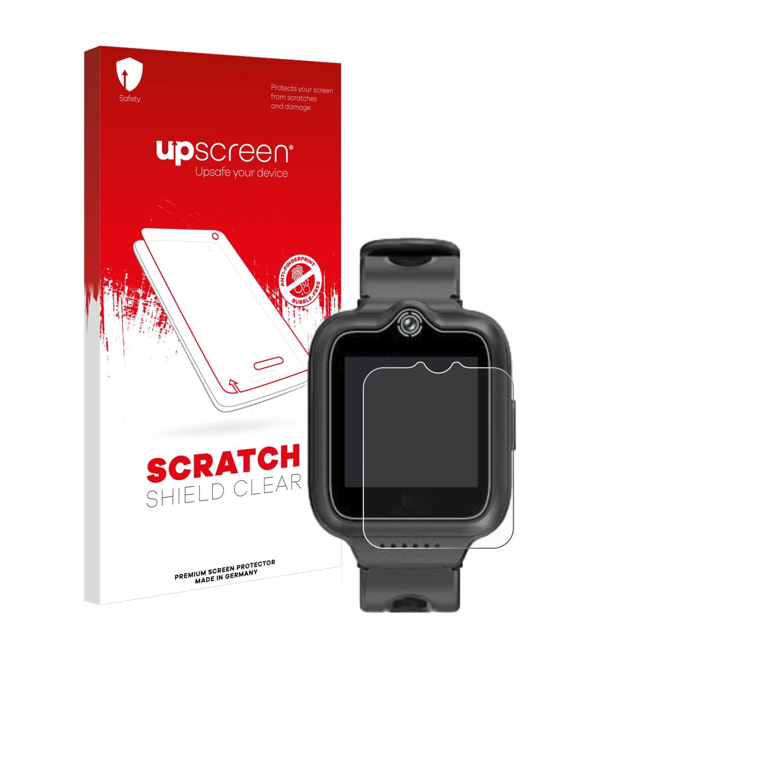 upscreen Scratch Shield Schutzfolie für Okyuk T30 Kids Smartwatch