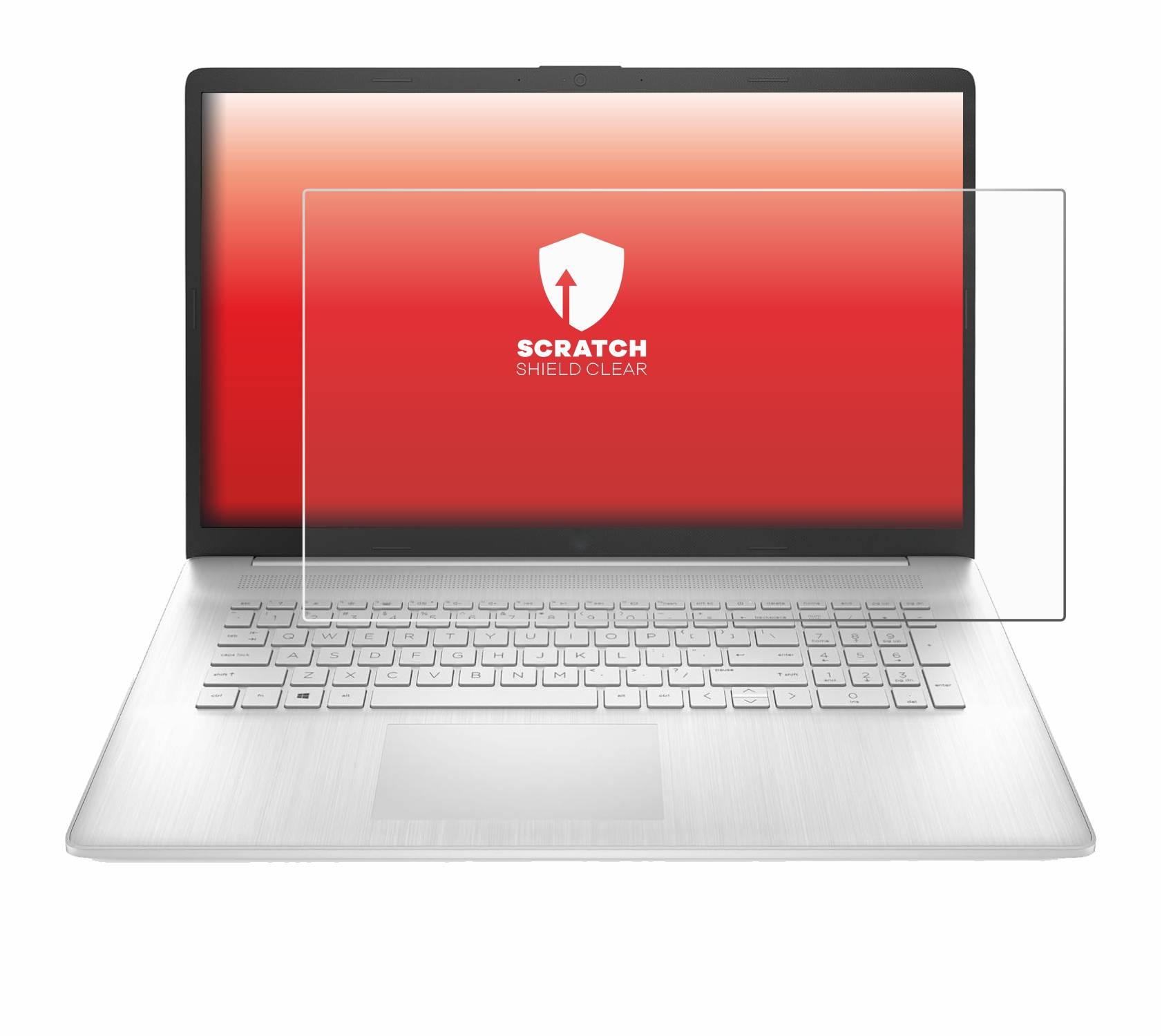 upscreen Scratch Shield Schutzfolie für HP 17-cp0280ng