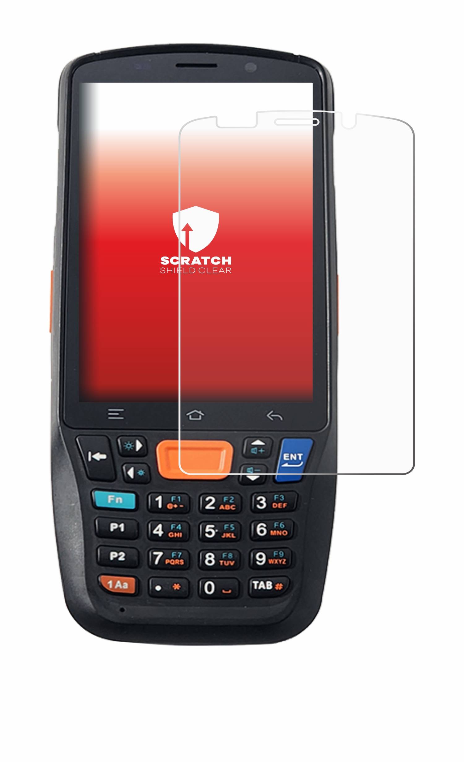 upscreen Scratch Shield Schutzfolie für Urovo CT48