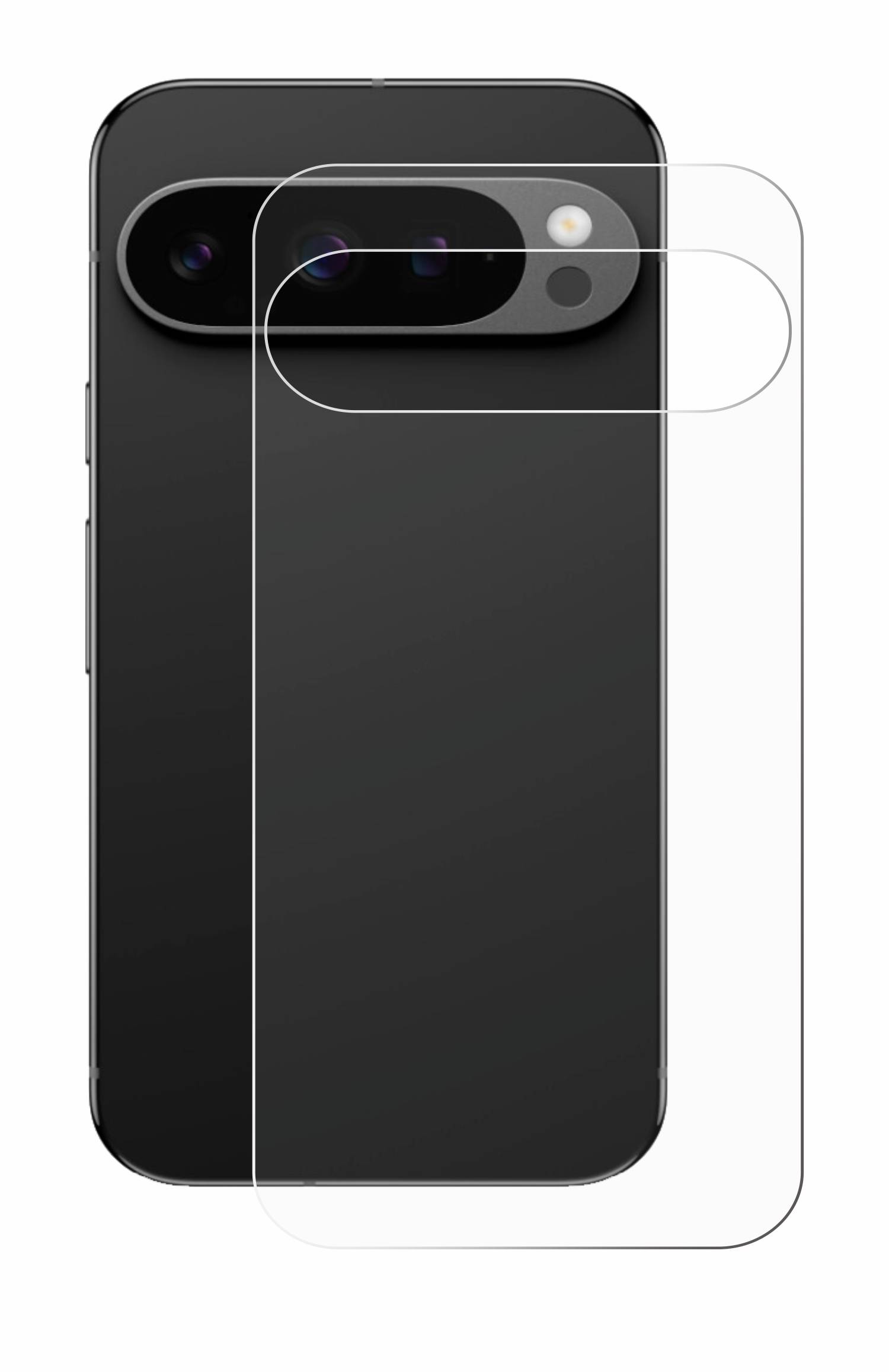 upscreen Scratch Shield Schutzfolie für Google Pixel 9 Pro (Rückseite)