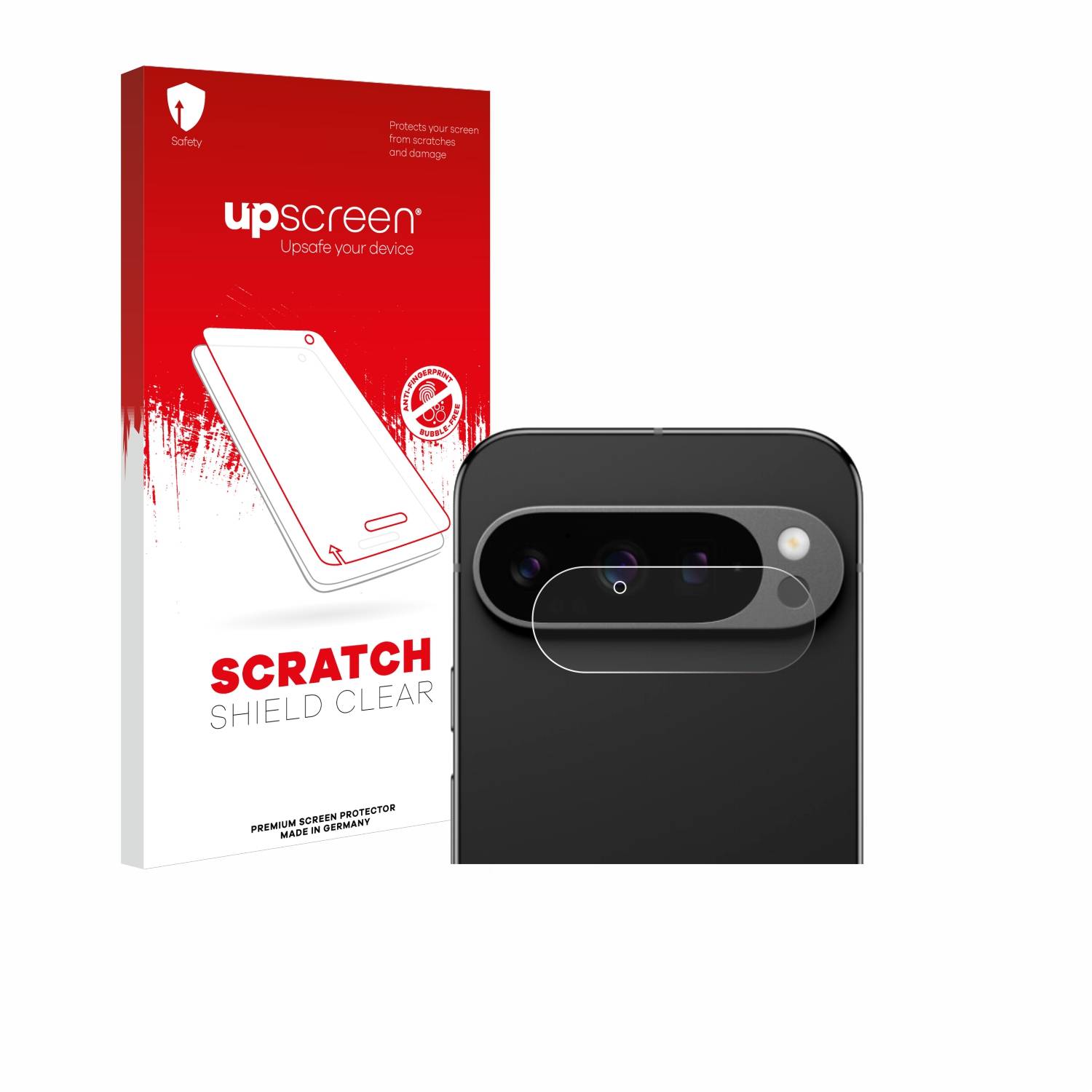 upscreen Scratch Shield Schutzfolie für Google Pixel 9 Pro (NUR Kameraschutz)