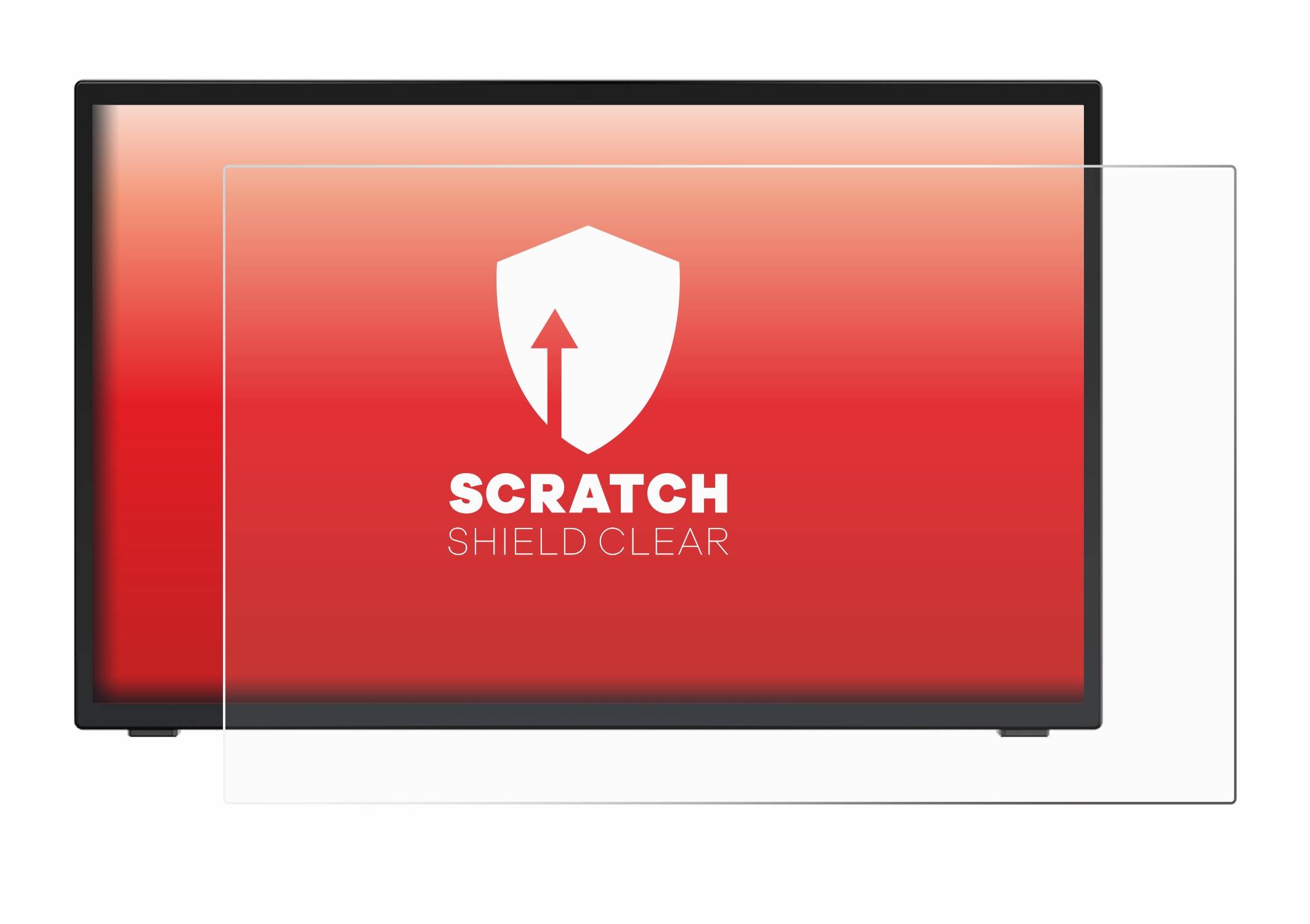 upscreen Scratch Shield Schutzfolie für Elo TouchSystems 2270L