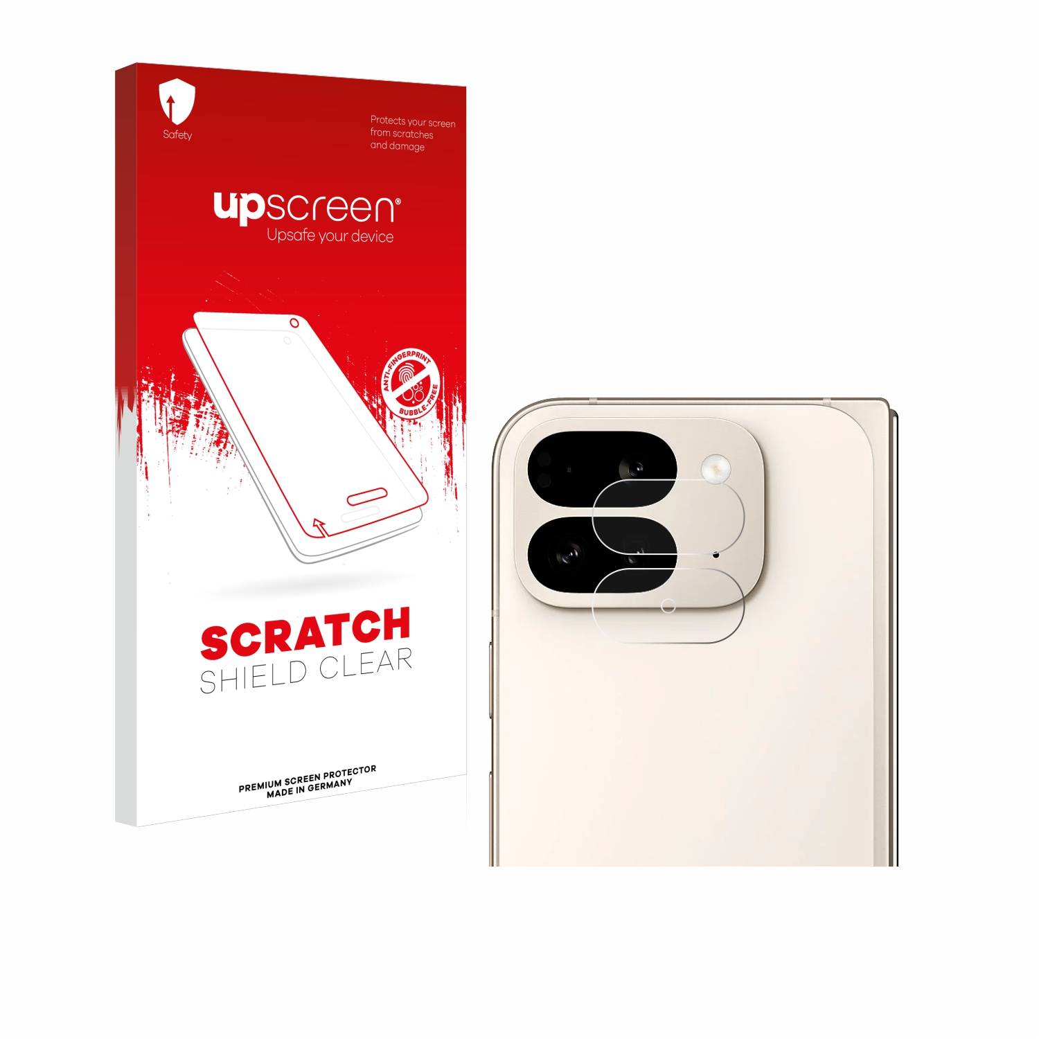 upscreen Scratch Shield Schutzfolie für Google Pixel 9 Pro Fold (NUR Kameraschutz)