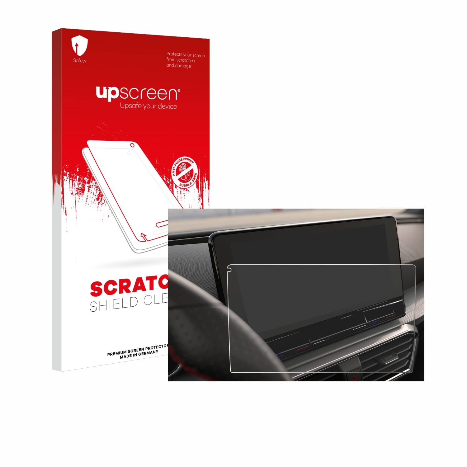 upscreen Scratch Shield Schutzfolie für Seat Leon Mk3l 9