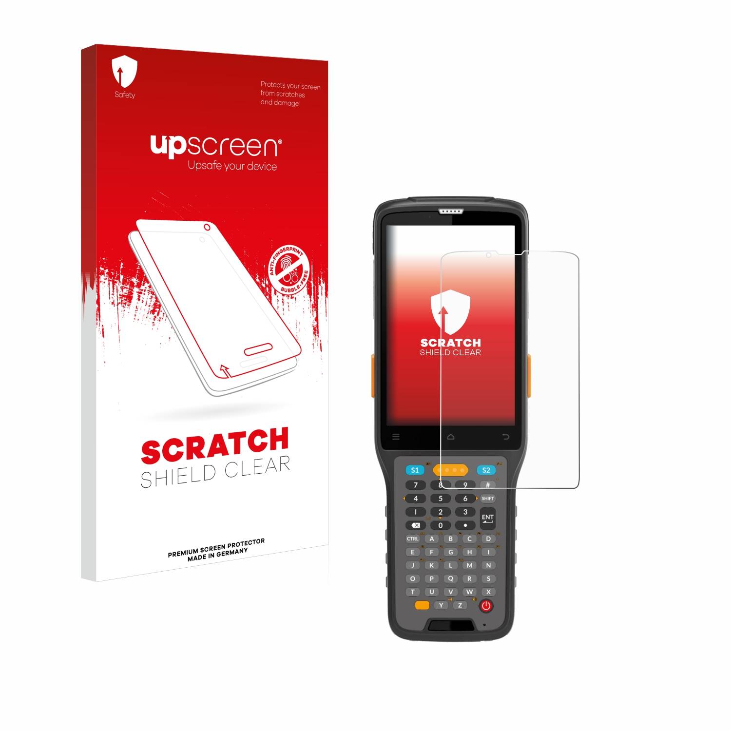 upscreen Scratch Shield Schutzfolie für Newland N7 Cachalot Pro