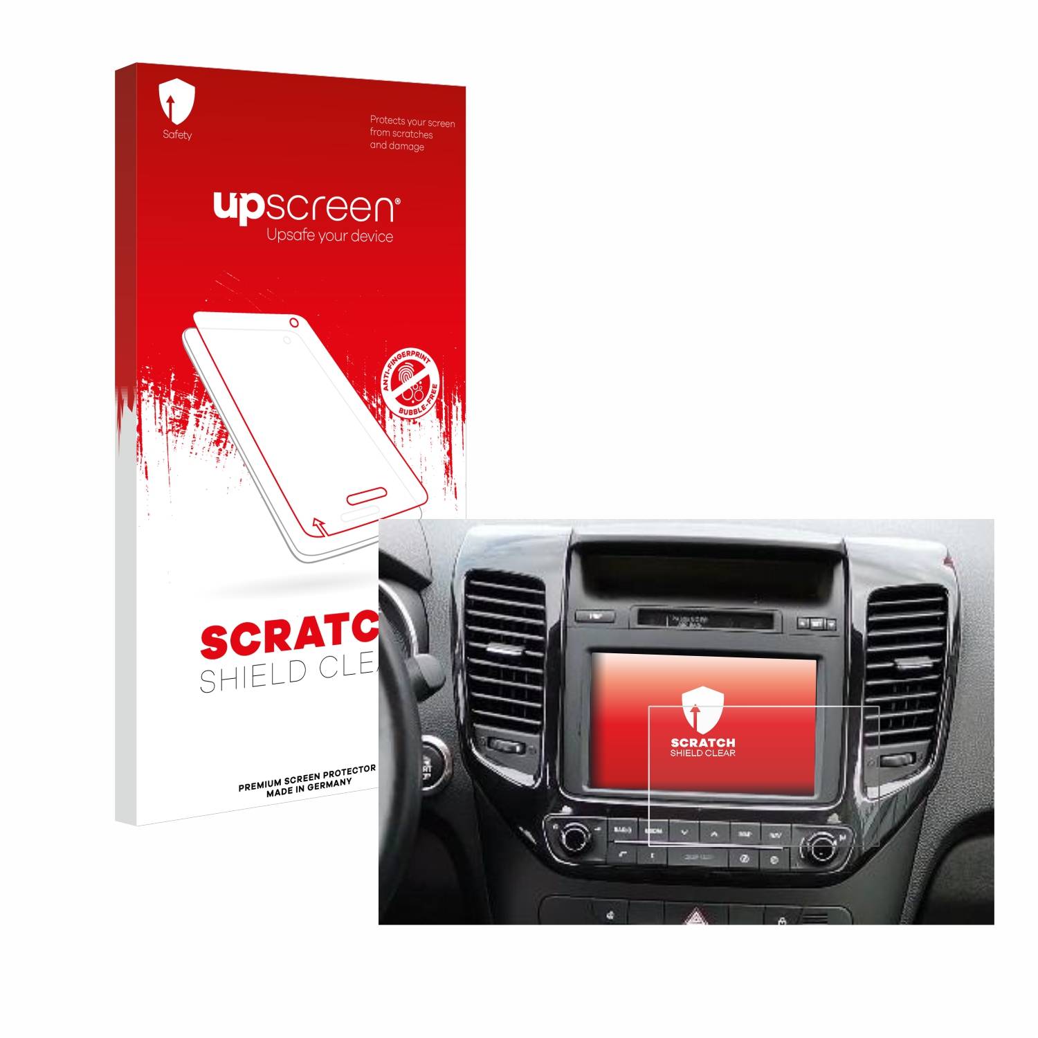 upscreen Scratch Shield Schutzfolie für Kia Venga BJ 2018 7