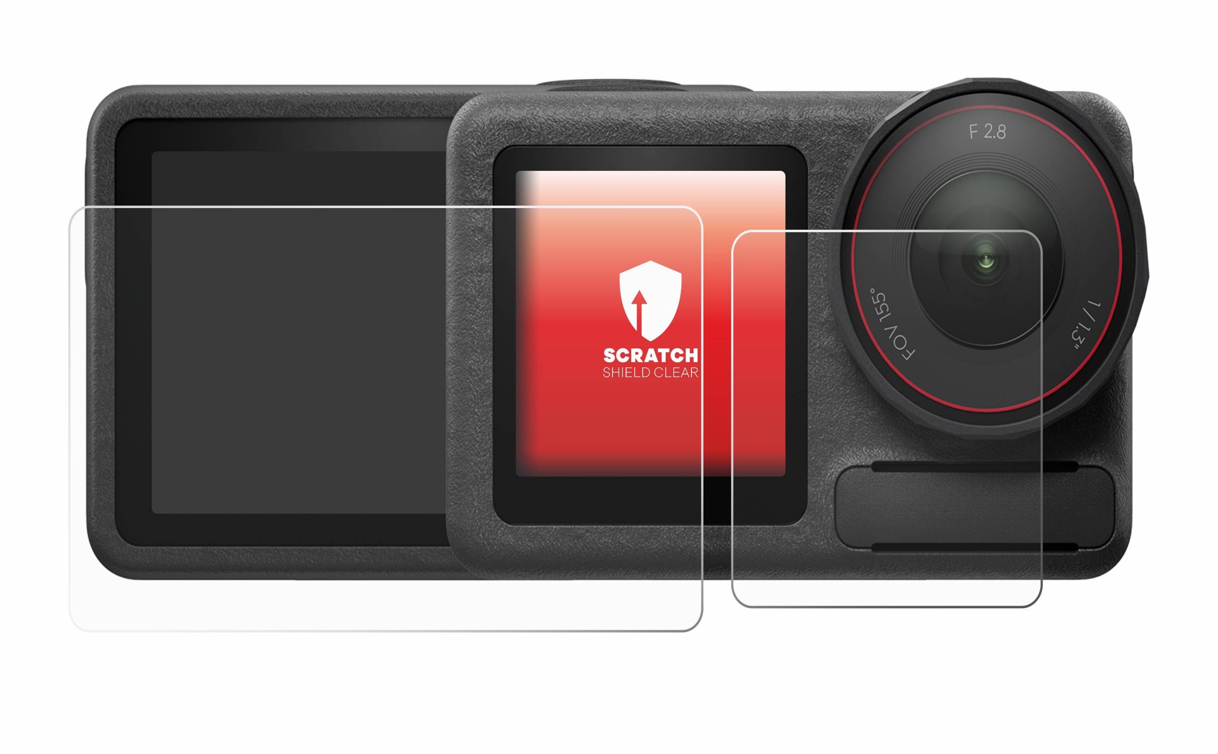 upscreen Scratch Shield Schutzfolie für DJI Osmo Action 5 Pro