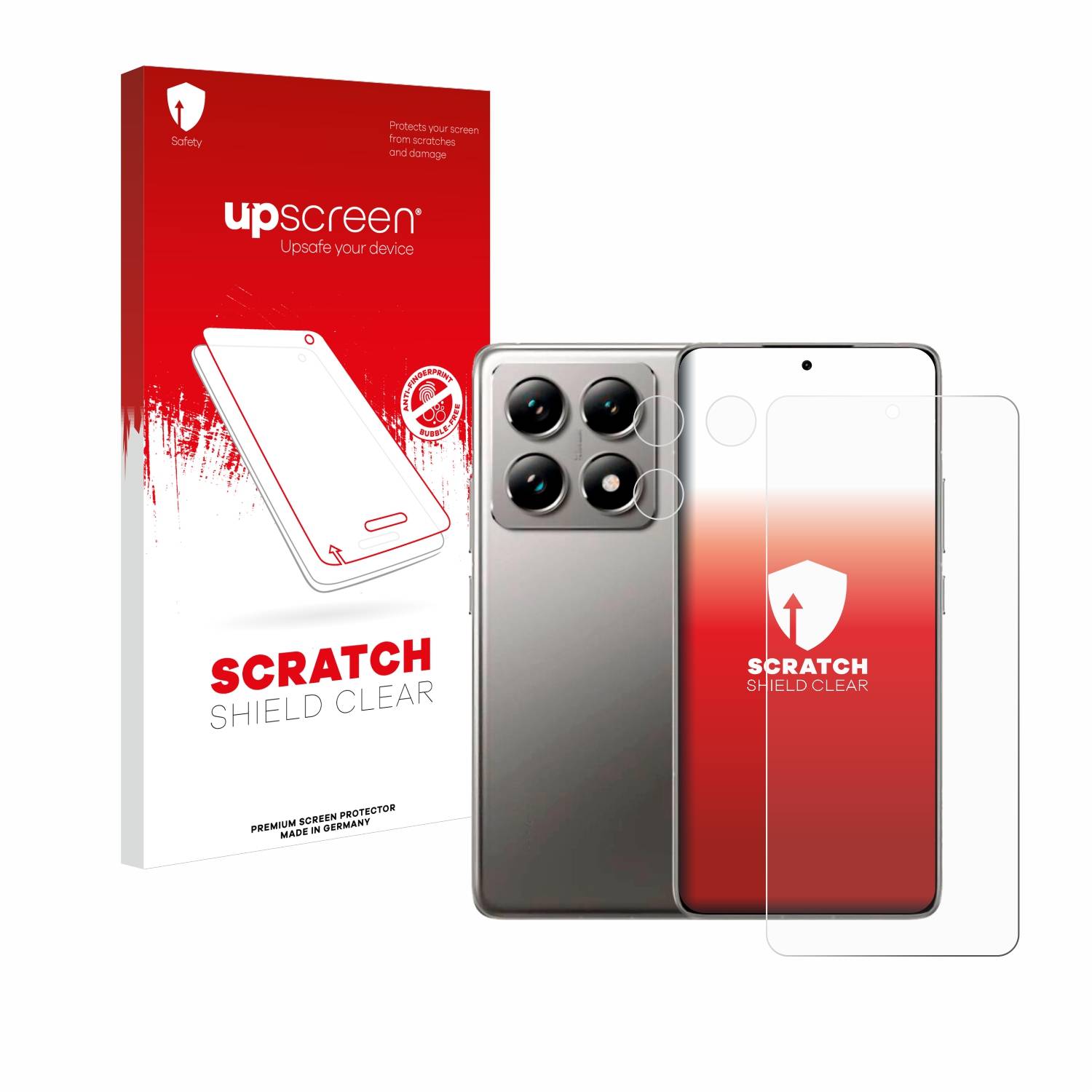 upscreen Scratch Shield Schutzfolie für Xiaomi 14T (Display+Kamera)