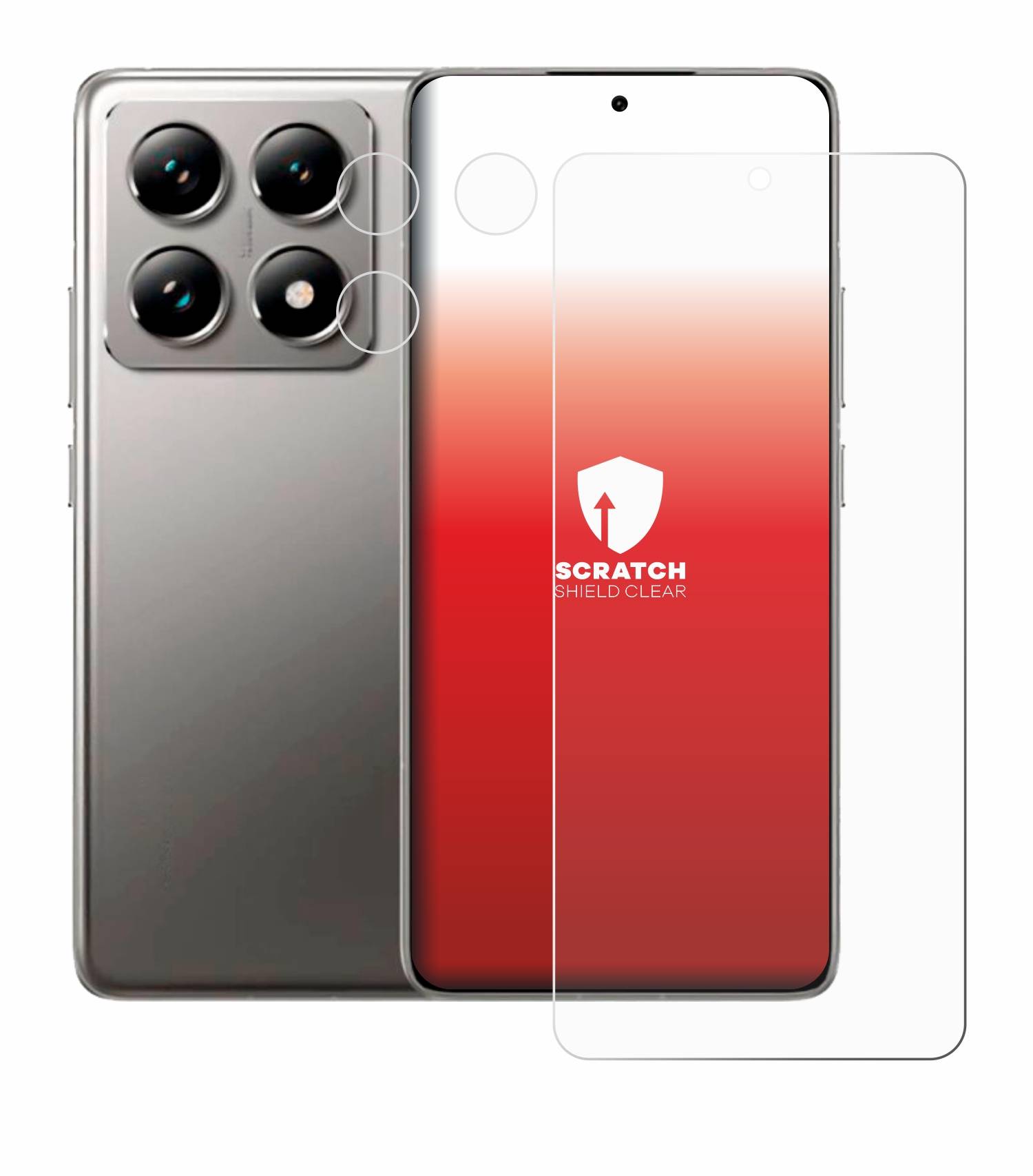 upscreen Scratch Shield Schutzfolie für Xiaomi 14T (Display+Kamera)