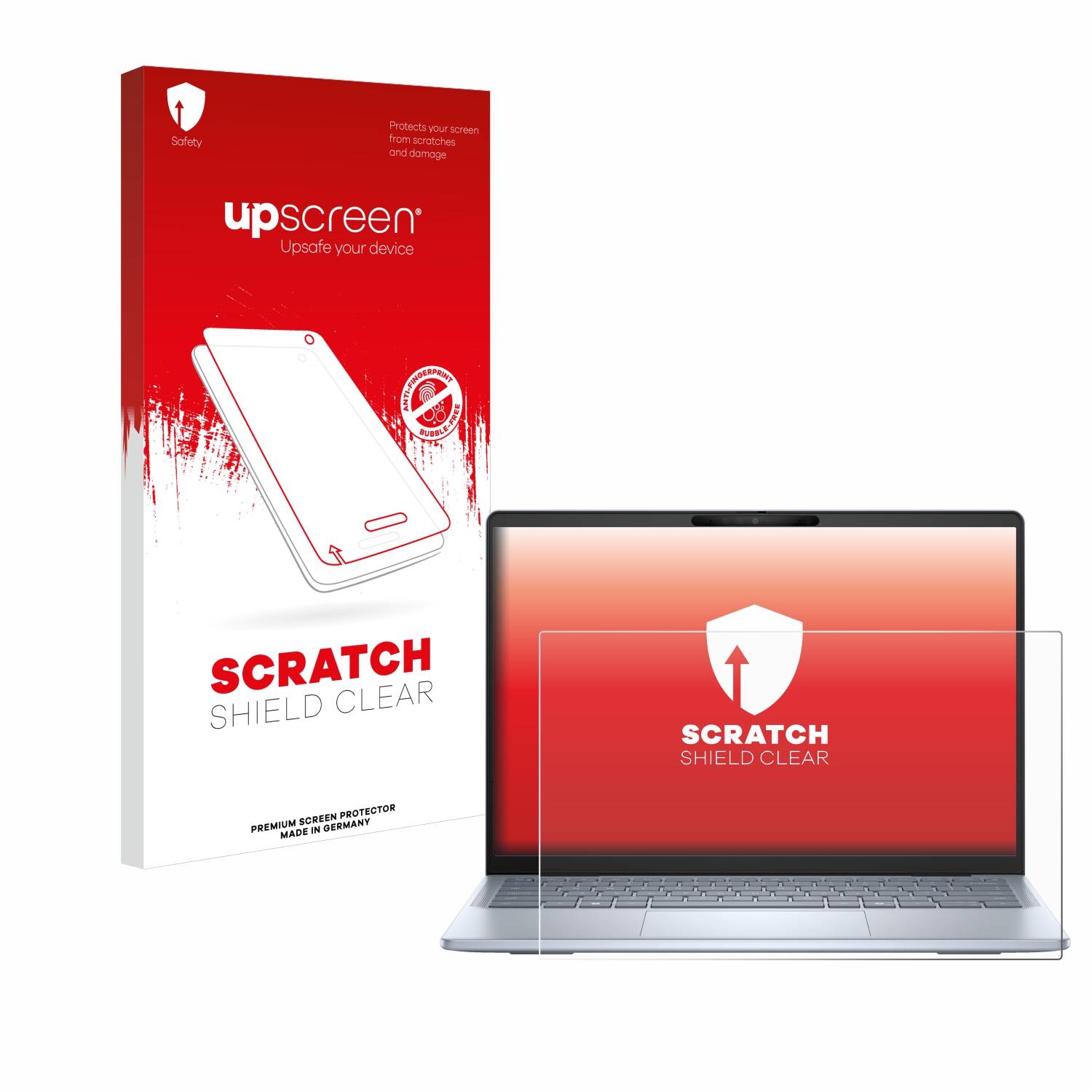 upscreen Scratch Shield Schutzfolie für Dell Inspiron 14 Plus 7441 Laptop